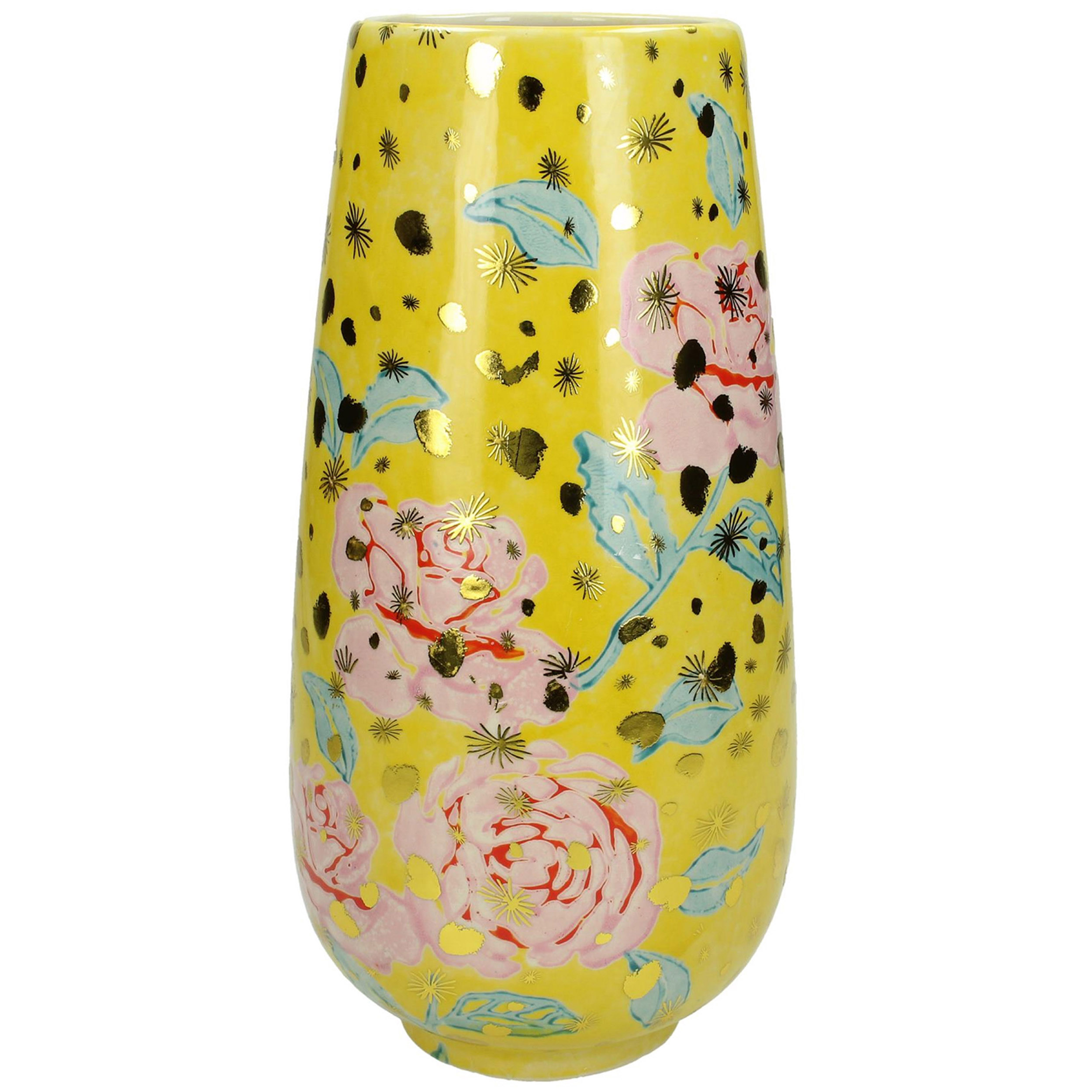 Vase  (klein) Chinese roses