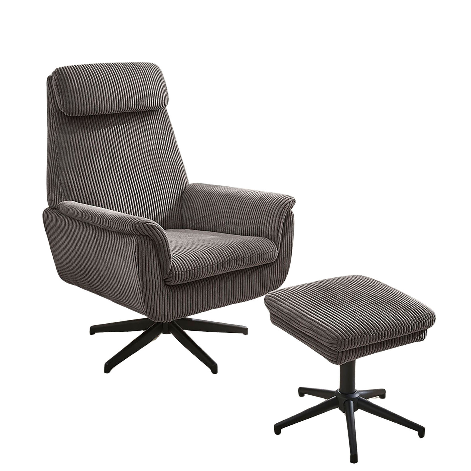 Relaxsessel mit Fußhocker Louis