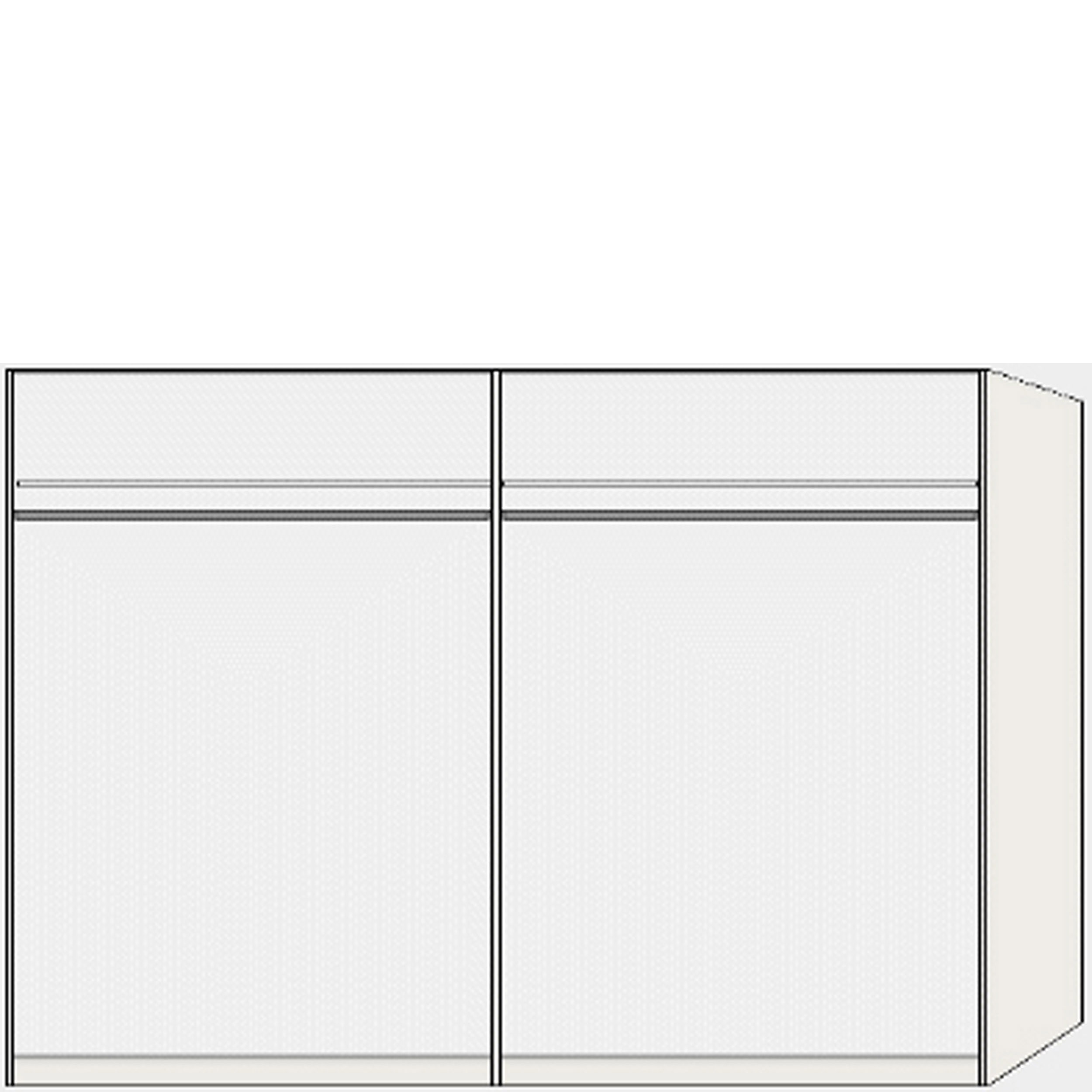 Drehtürenschrank 4-trg. Longline