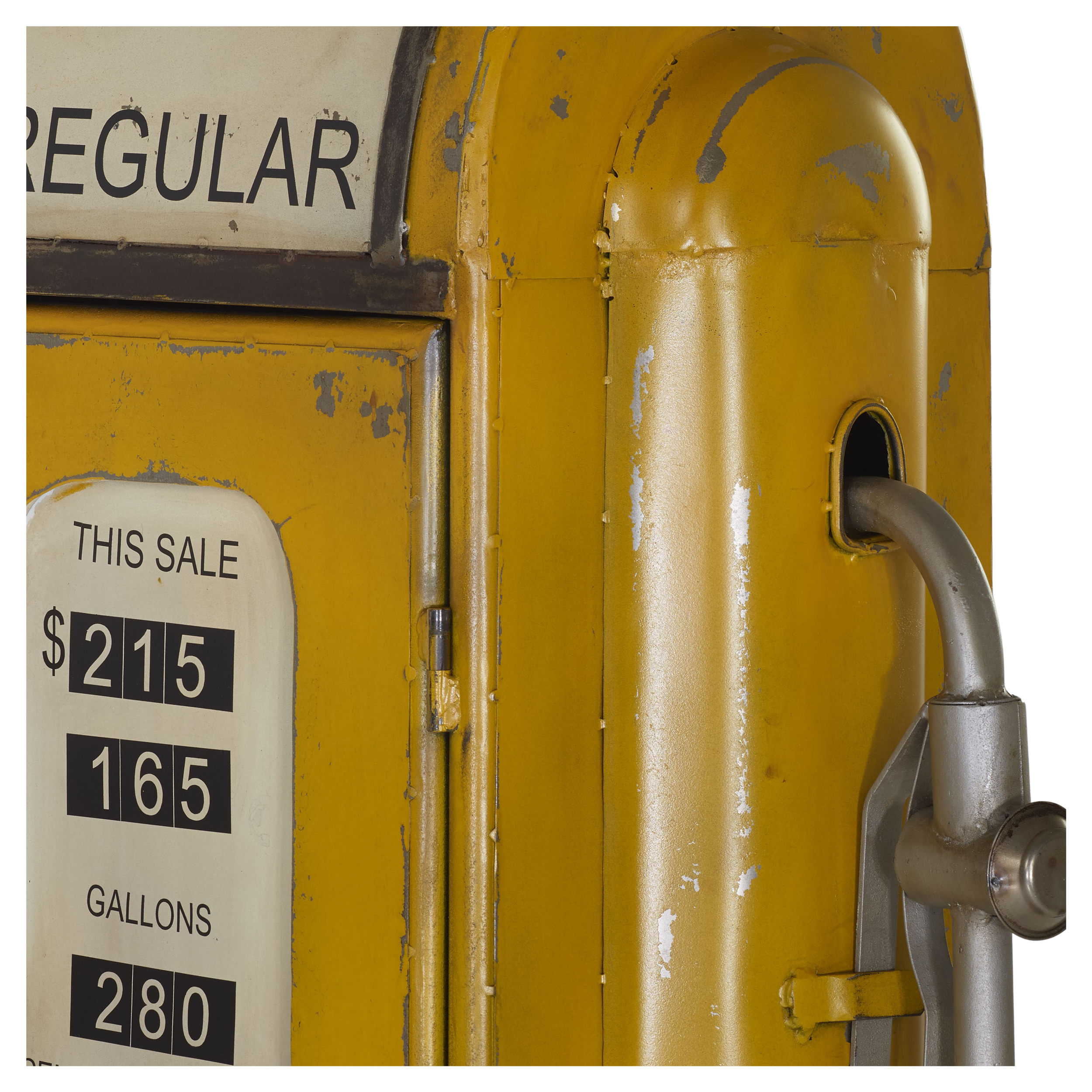 Barschrank Yellow Gas Pump