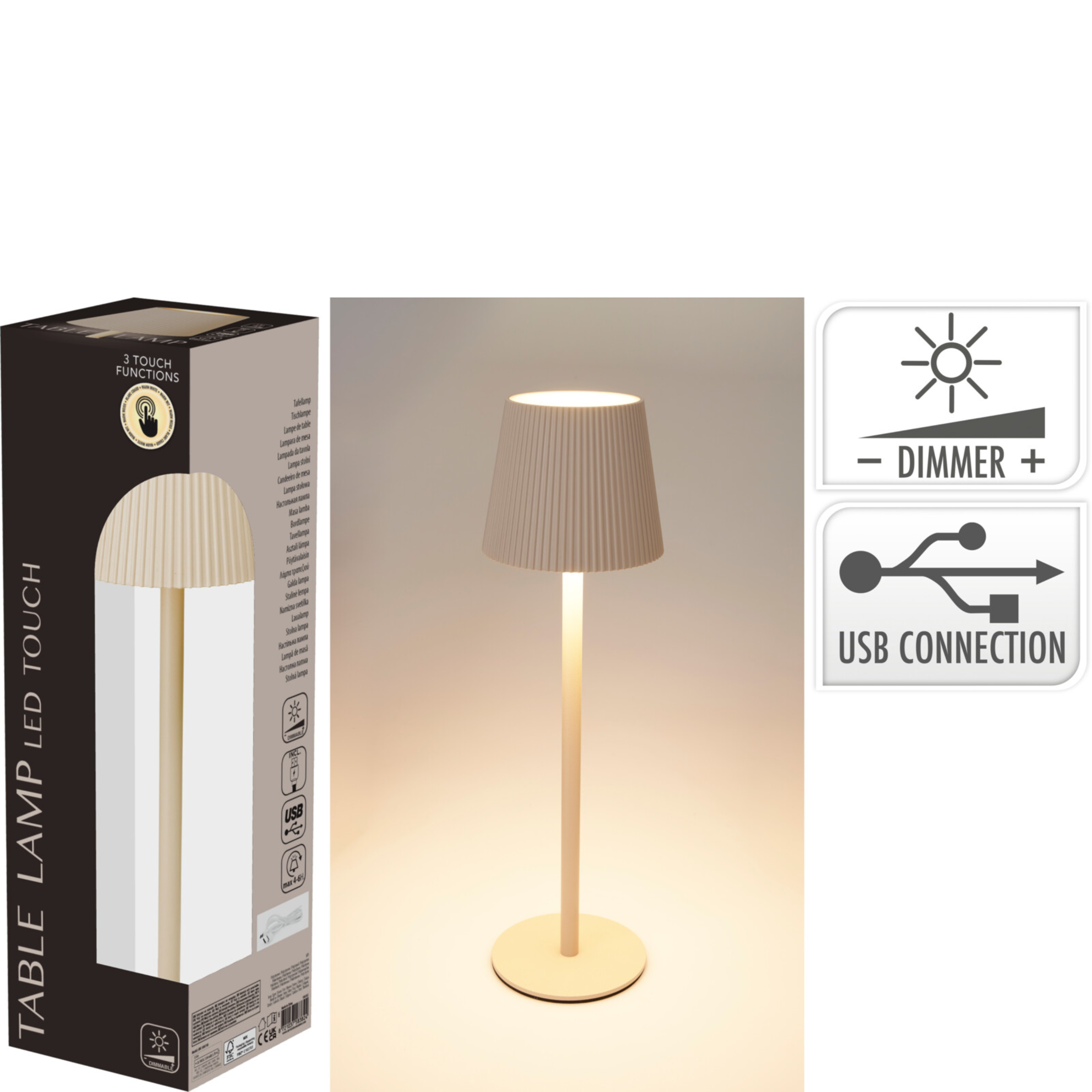 LED-Tischleuchte (dimmbar) Talia II