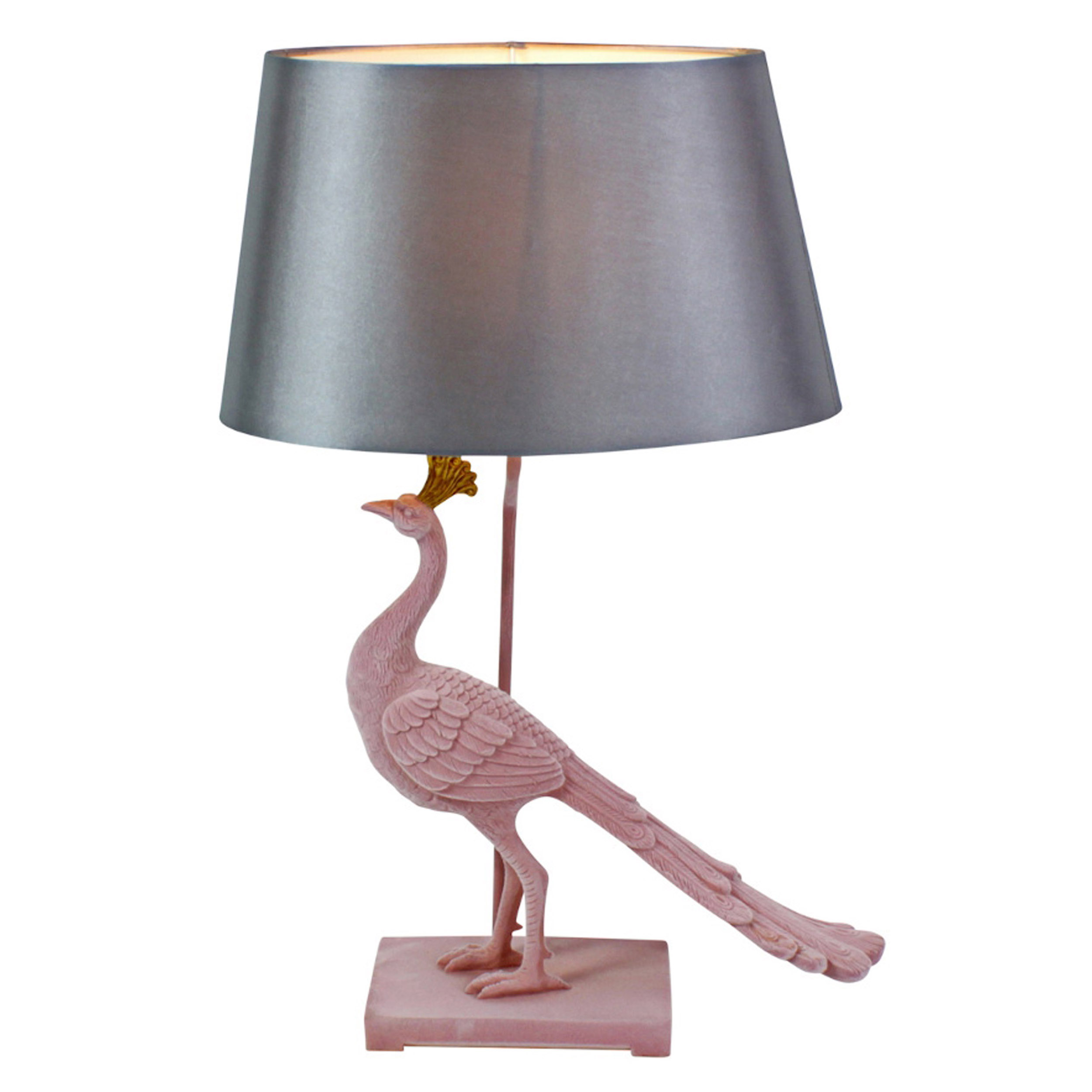 Tischleuchte  1-flg. Pink Peacock