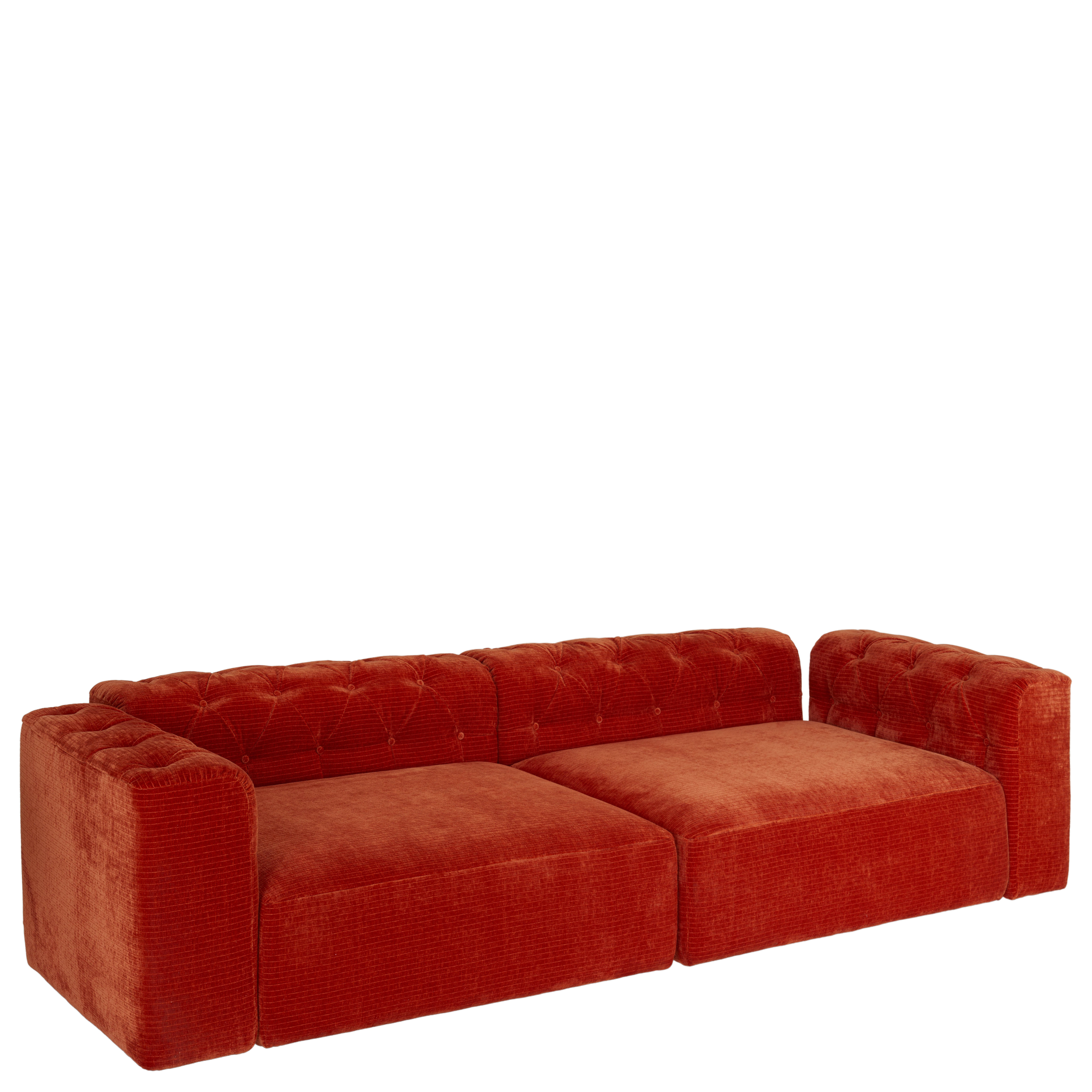 Elementsofa  3-sitzig Havanna