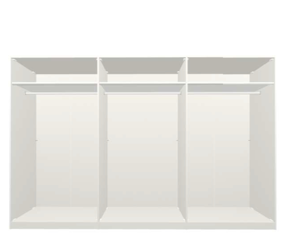 Drehtürenschrank 6-trg. Longline