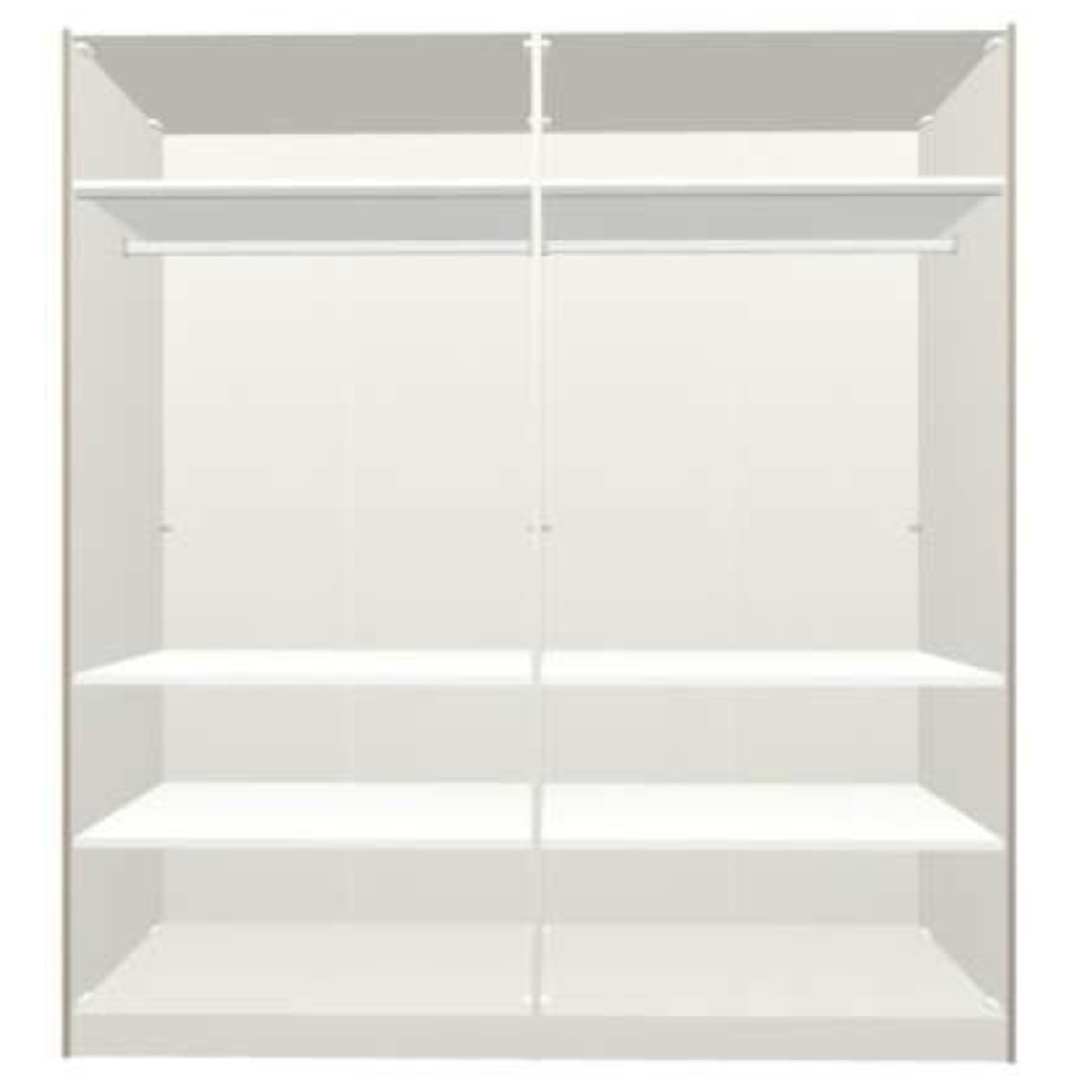 Drehtürenschrank 4-trg. Longline