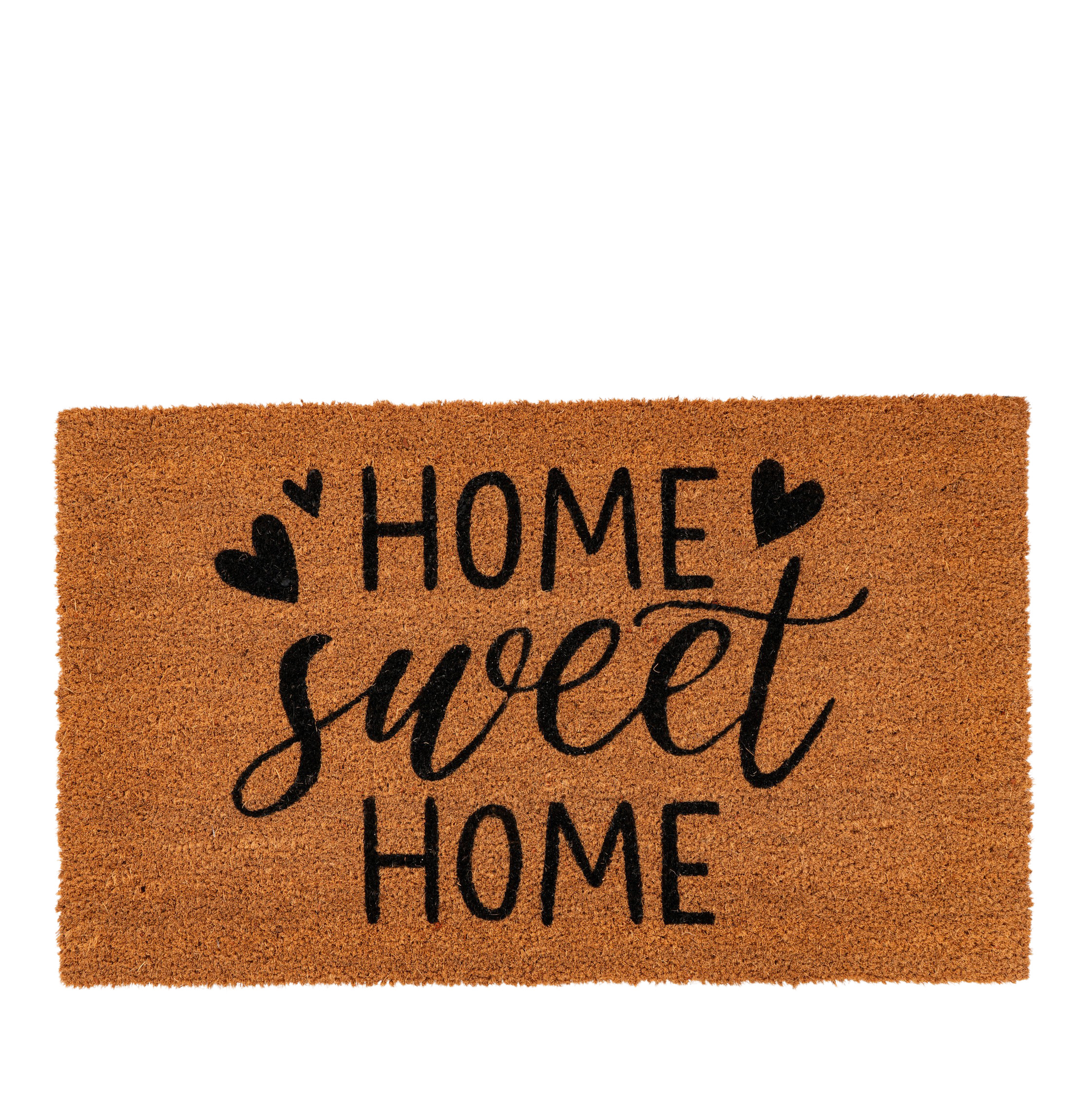 Kokos-Fußmatte Home sweet Home