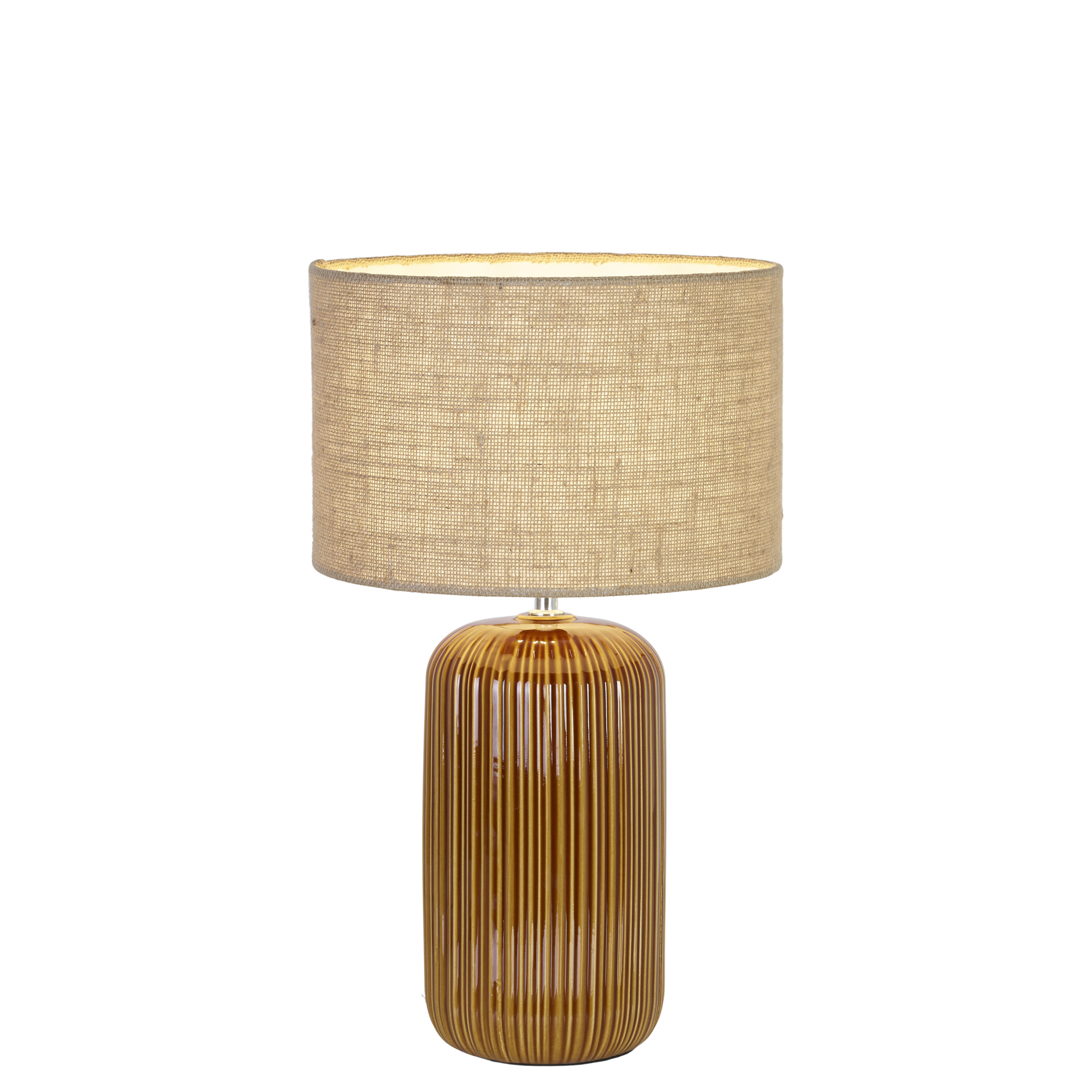 Tischleuchte 1-flg. Naturell