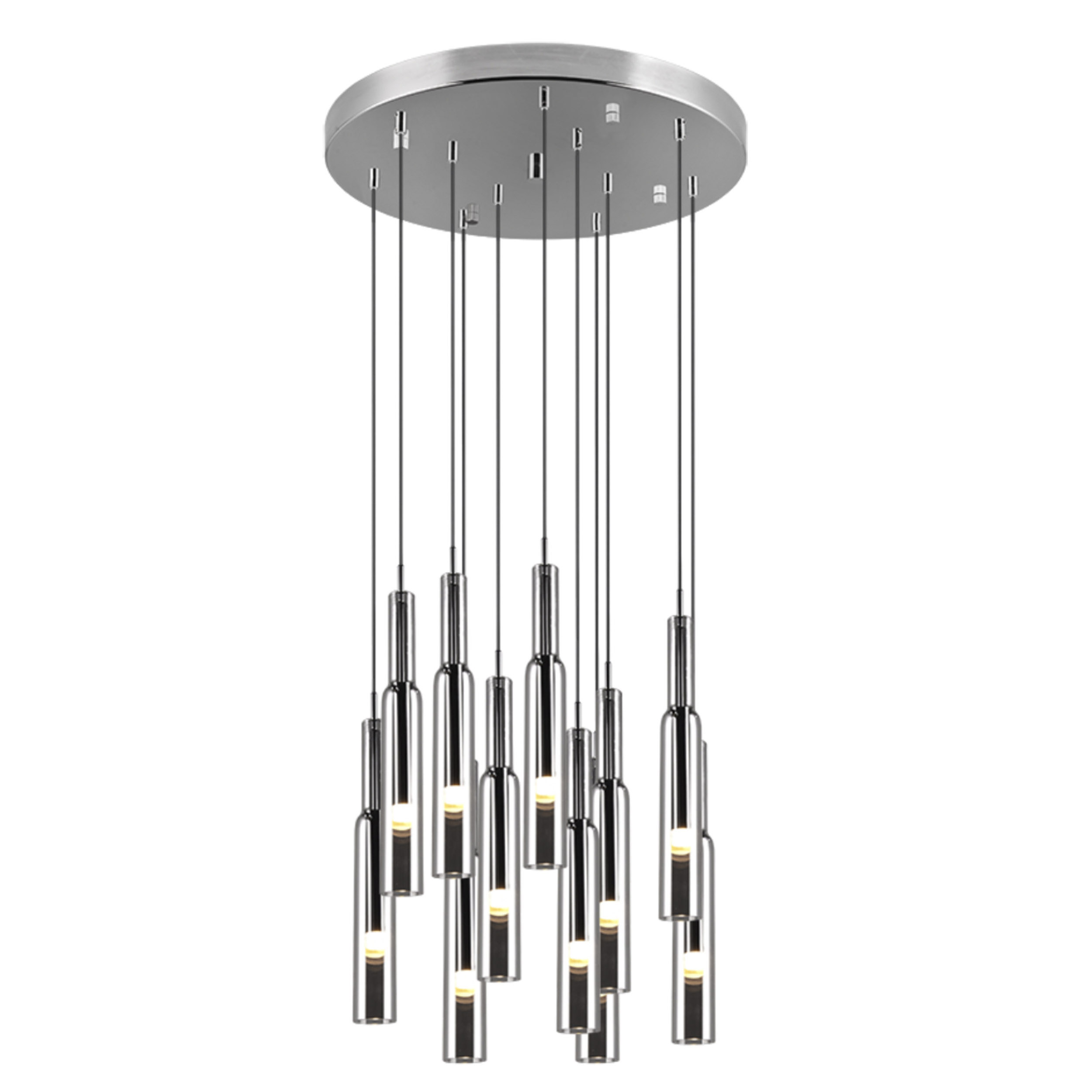 LED-Pendelleuchte  11-flg. Tubolato II