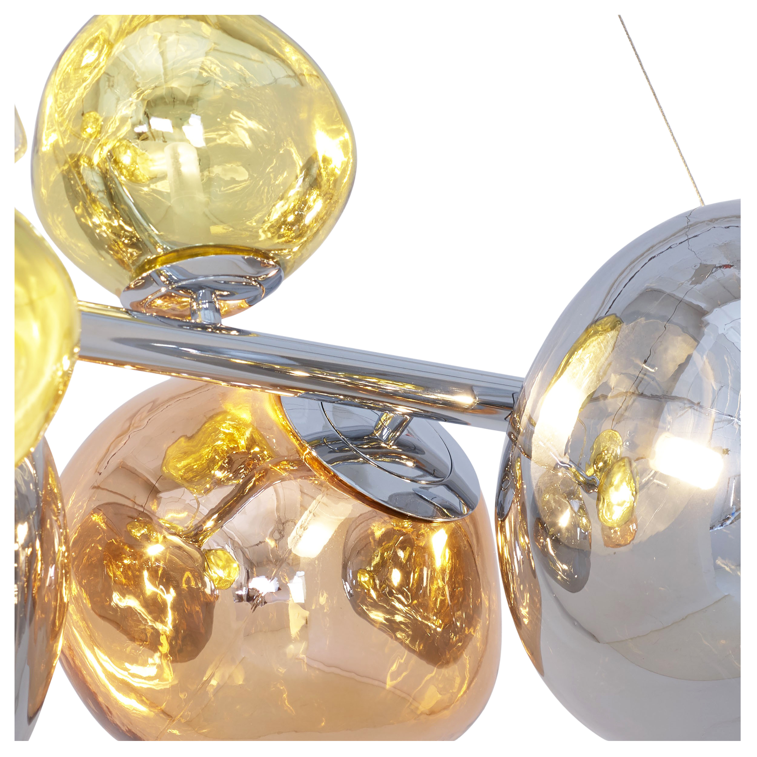 Hängeleuchte 7-flammig Brilliant Stone