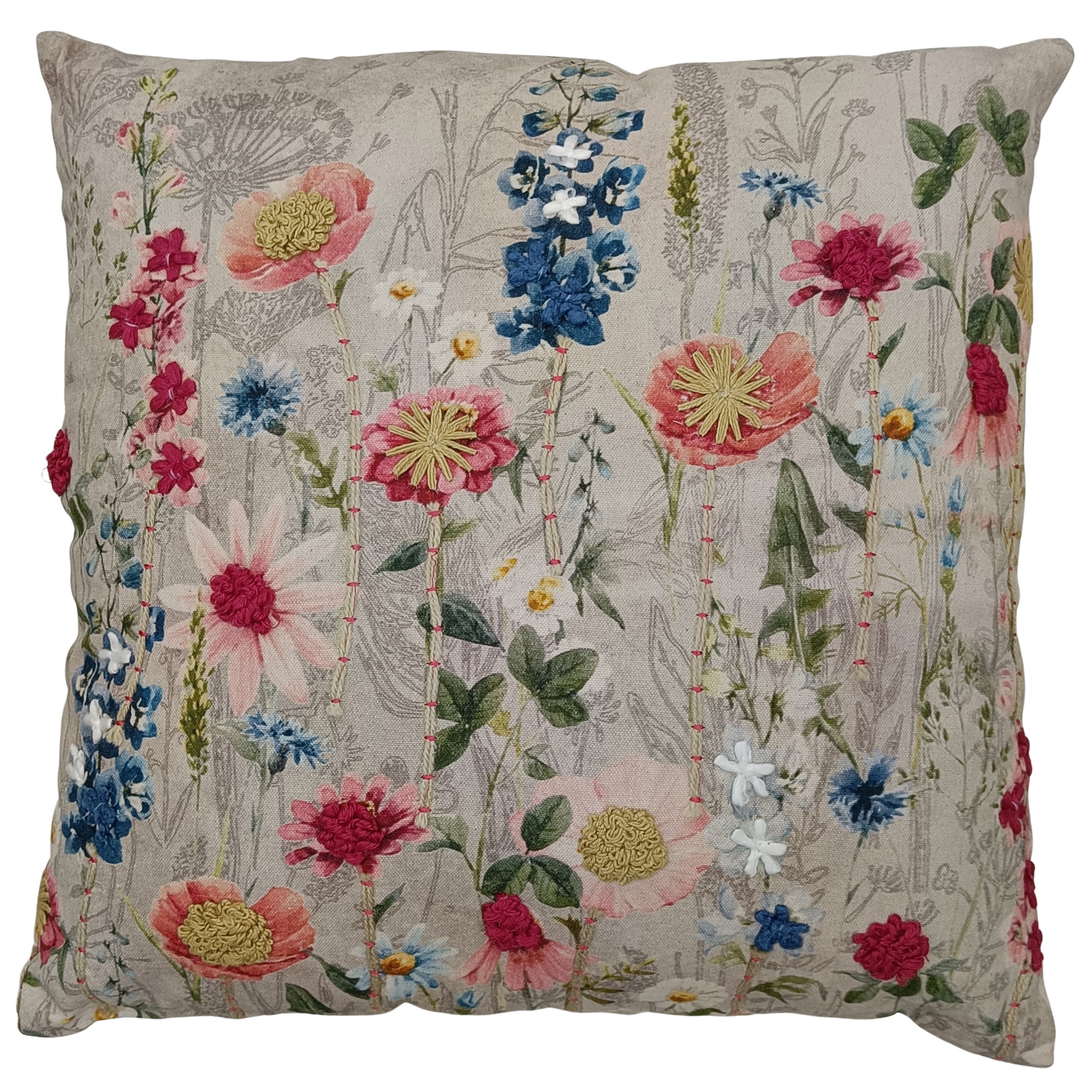 Kissen inkl. Inlett Blumenwiese I