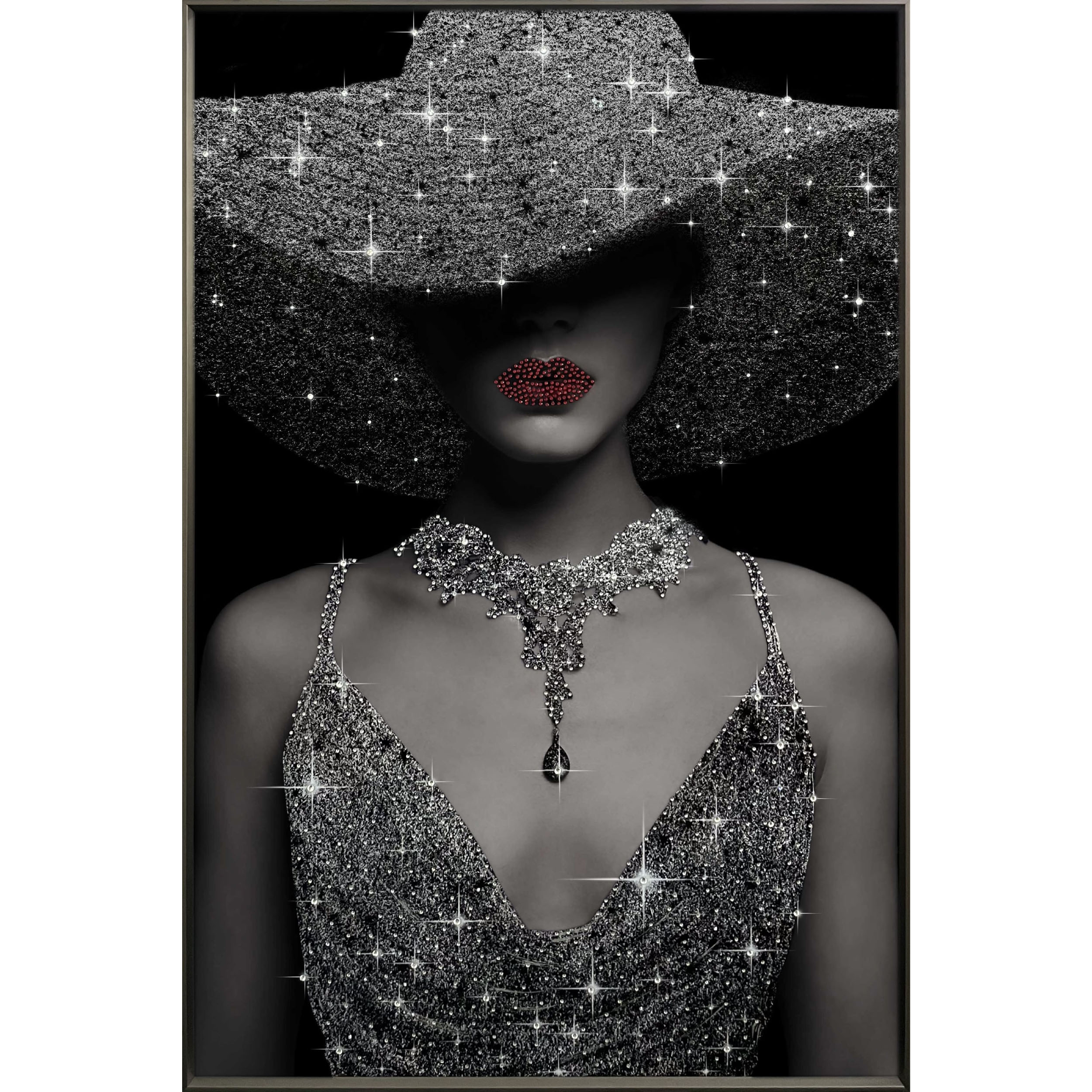 Wandbild Lady Diamond