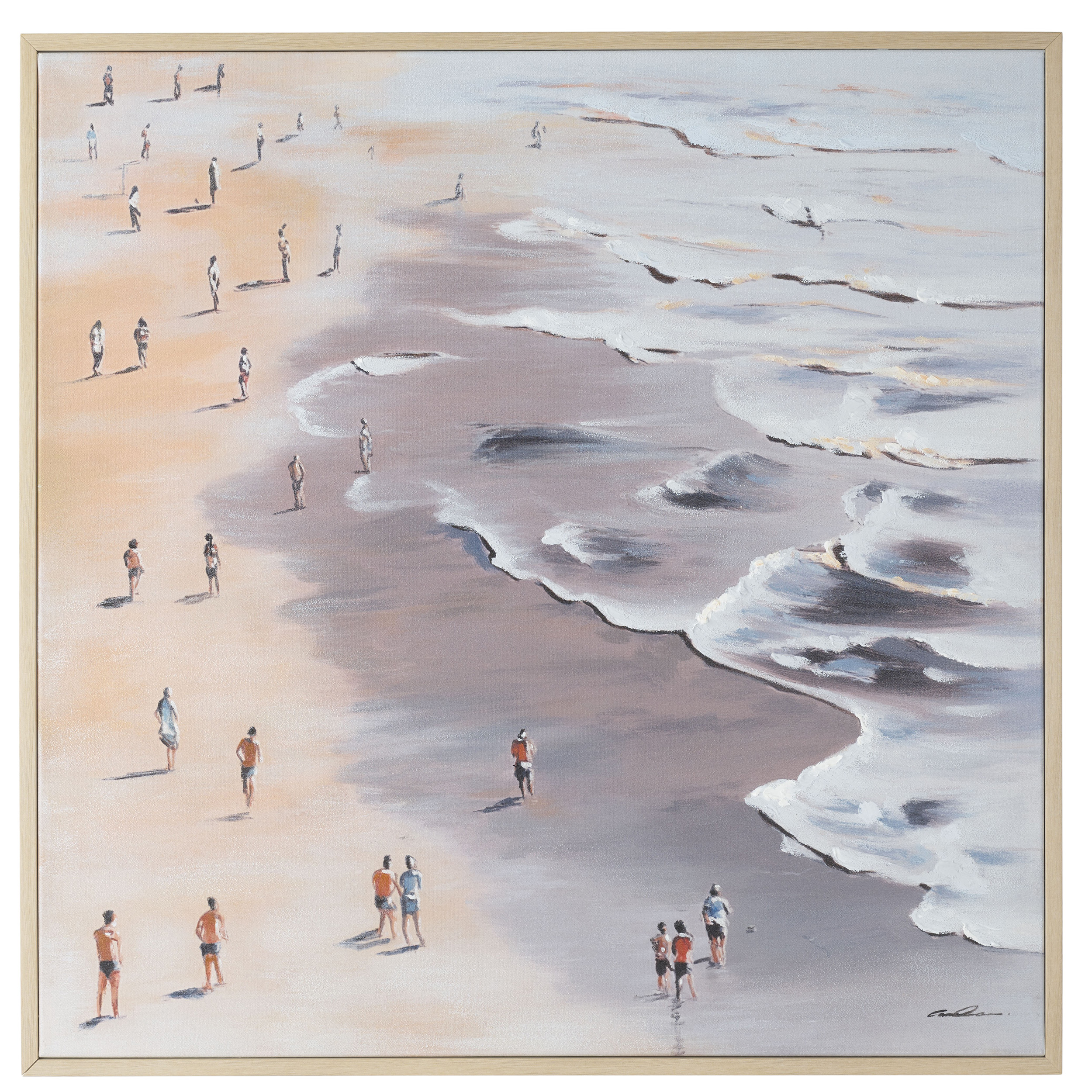 Bild handgemalt Meeresrauschen