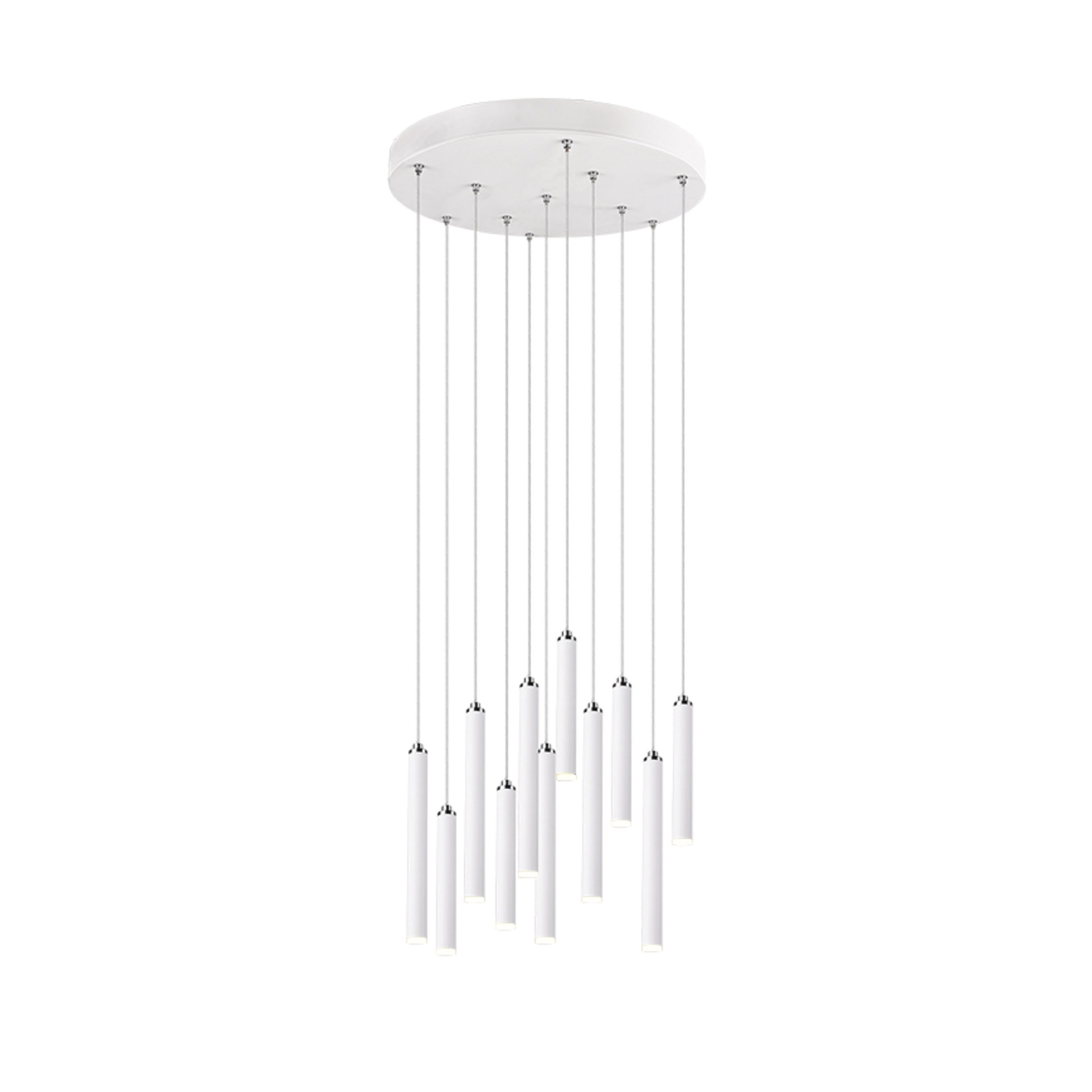 LED-Pendelleuchte  11-flg. Tubolato III