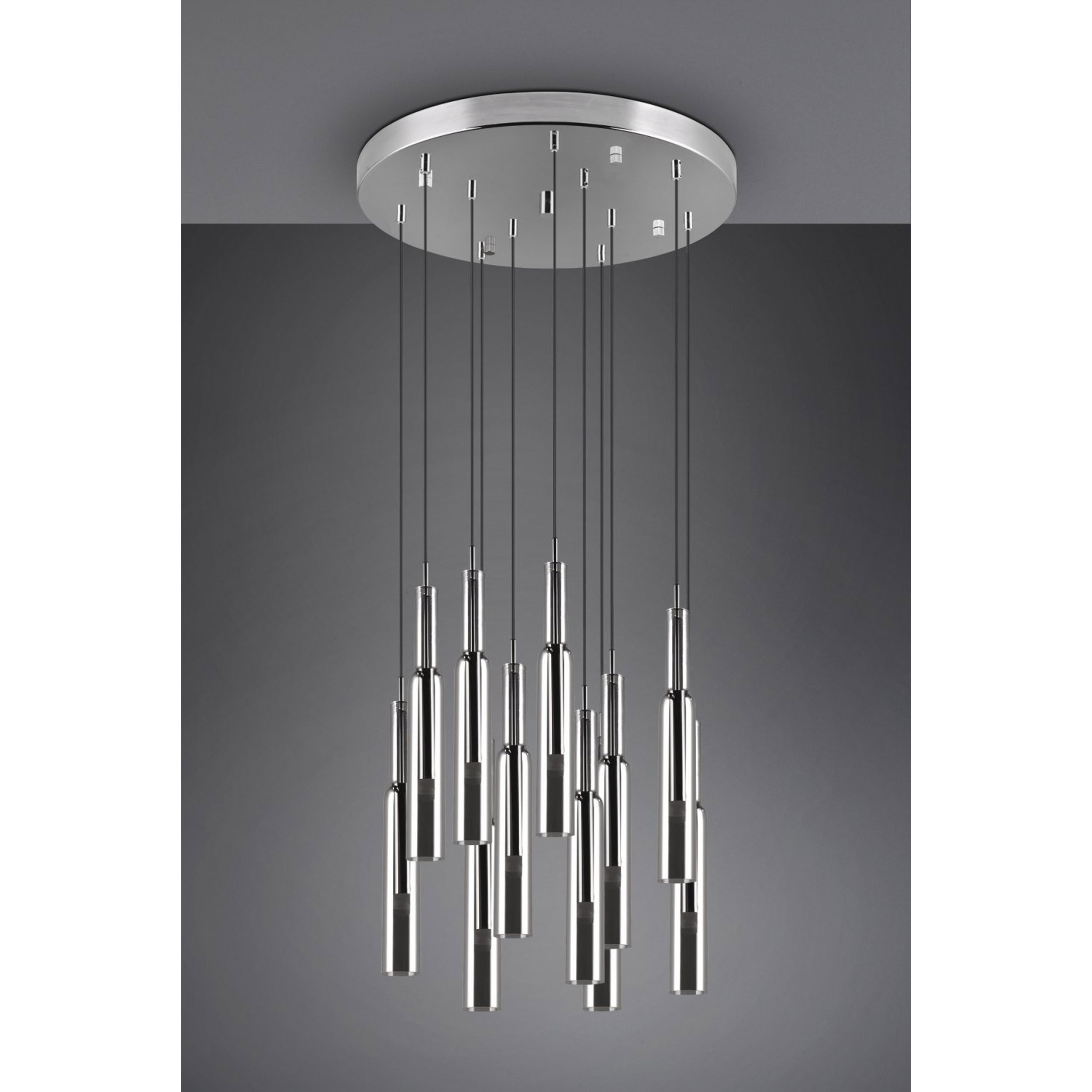 LED-Pendelleuchte  11-flg. Tubolato II