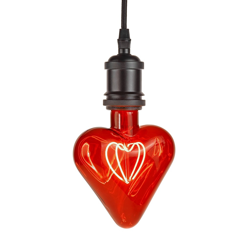 LED-Leuchtmittel rotes Herz