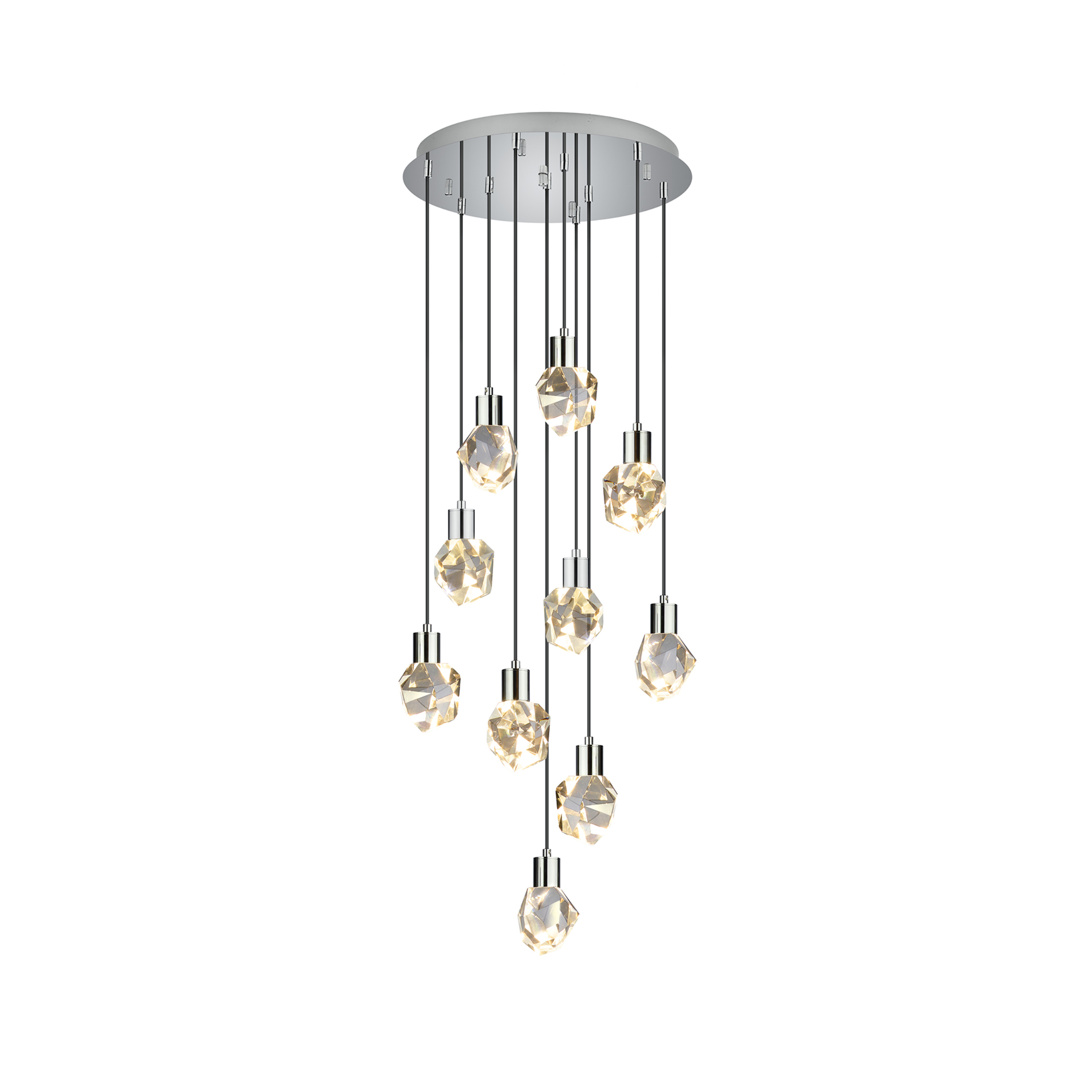 LED-Pendelleuchte  10-flg. Verino