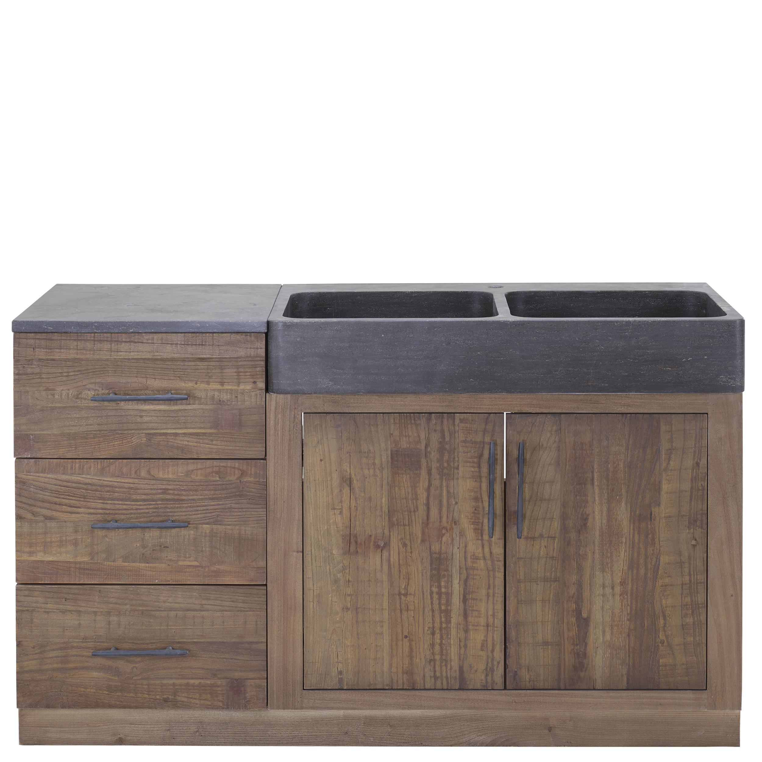 Waschbecken mit Unterschrank Languedoc