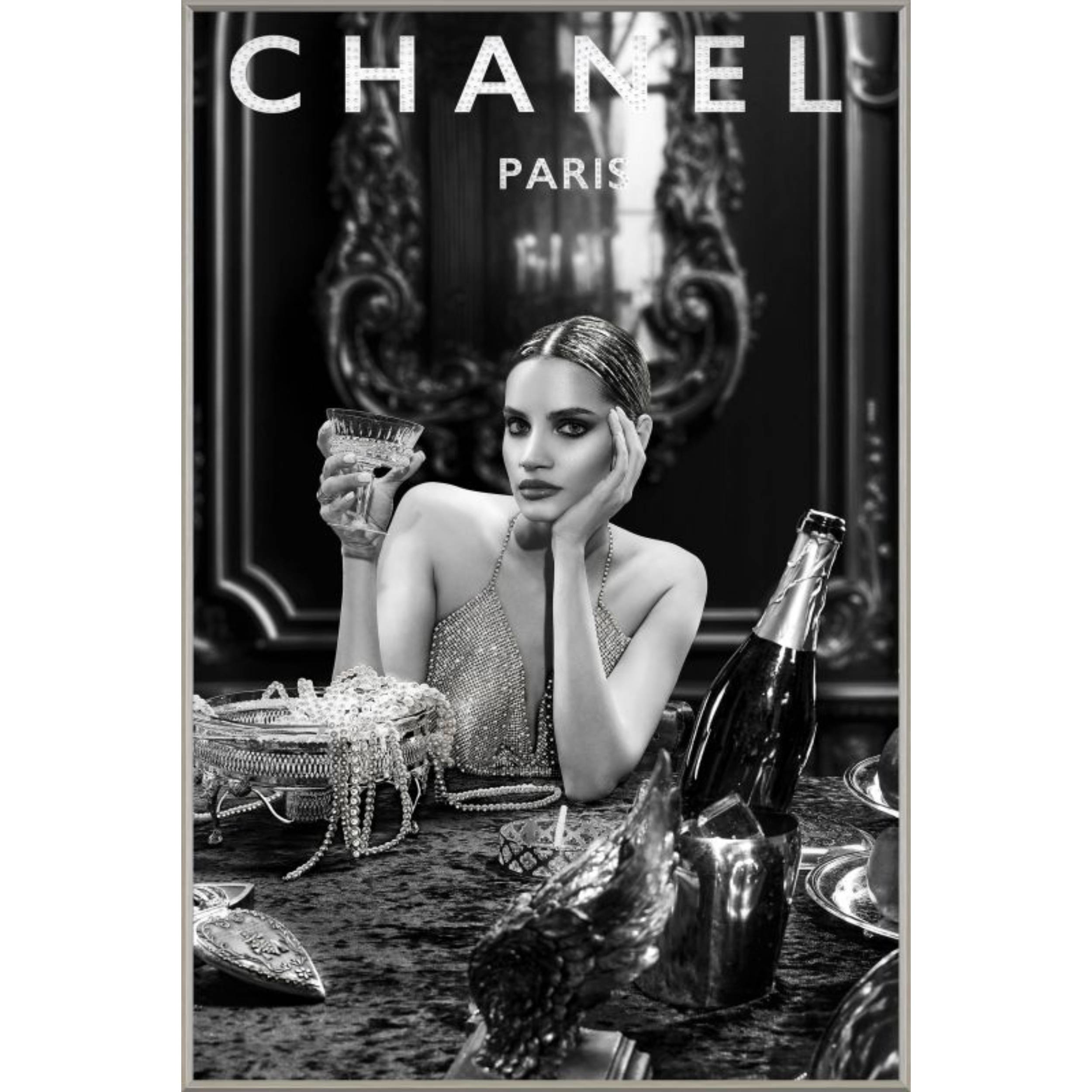 Wandbild Lady Chanel I
