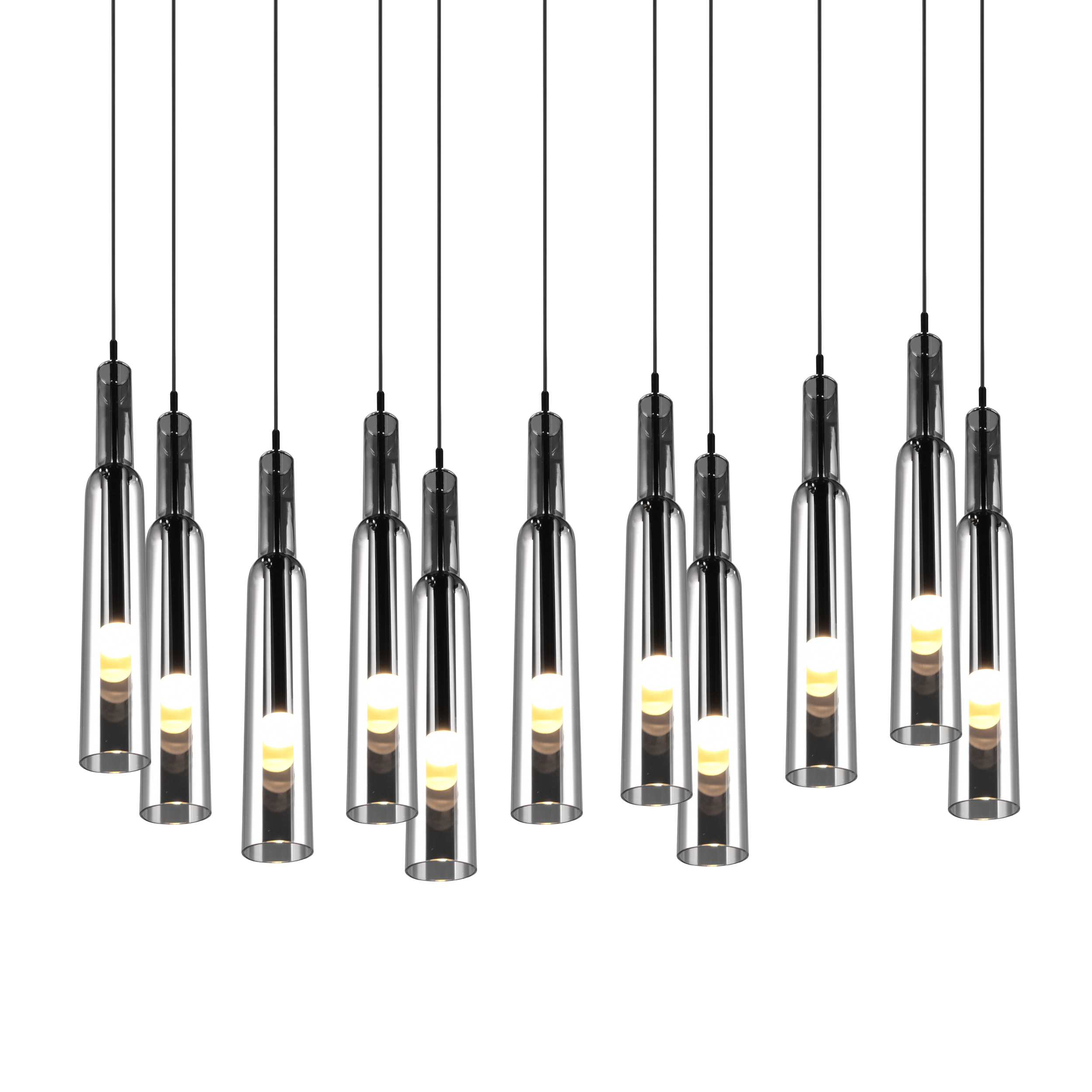 LED-Pendelleuchte  11-flg. Tubolato III