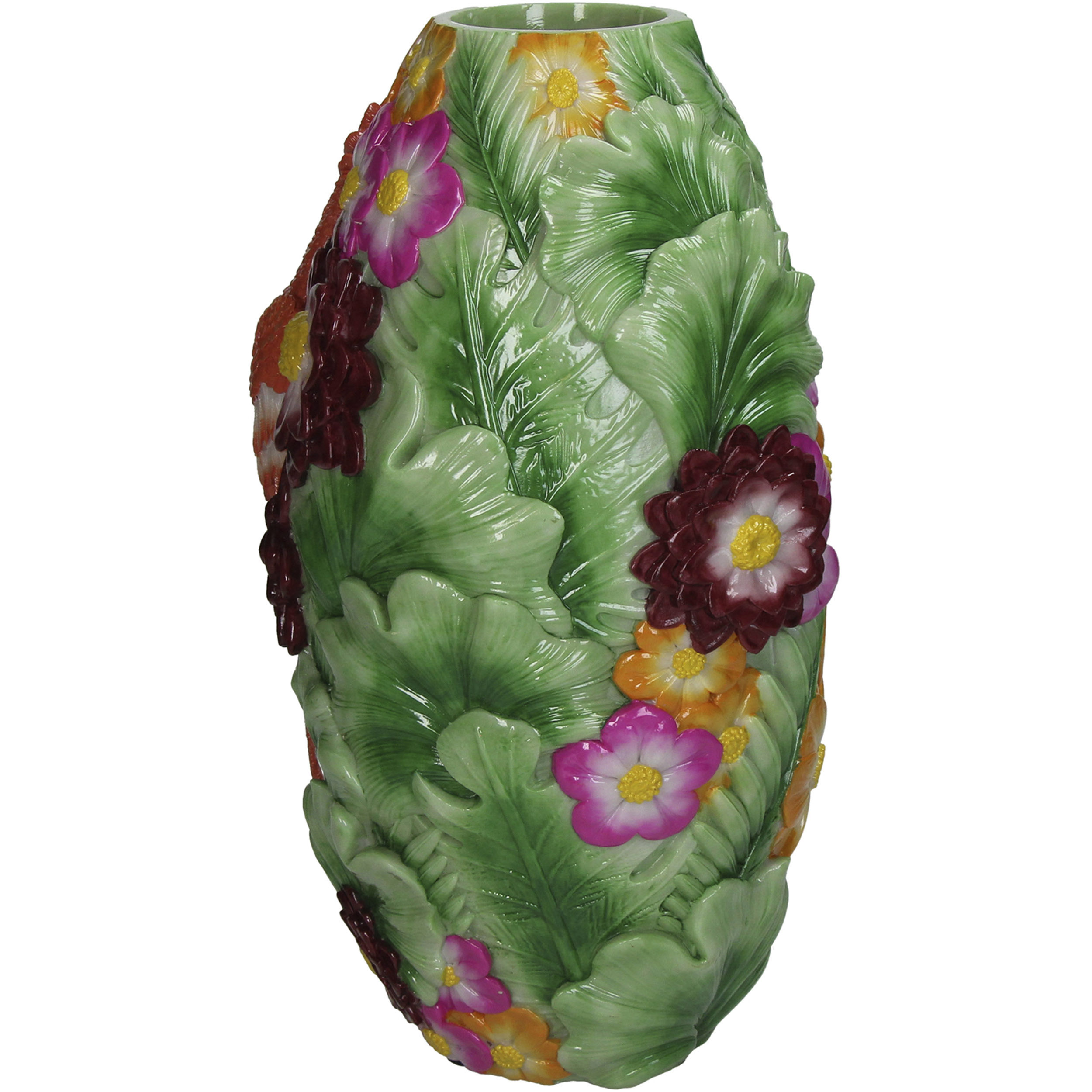 Vase Two Parrots