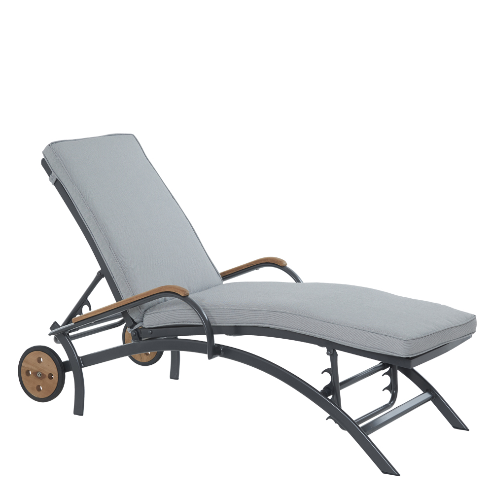 Lounger mit Rollen (stapelbar) Sundance