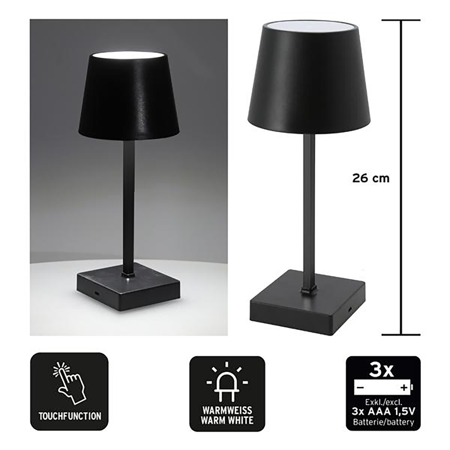 LED-Tischleuchte Mini