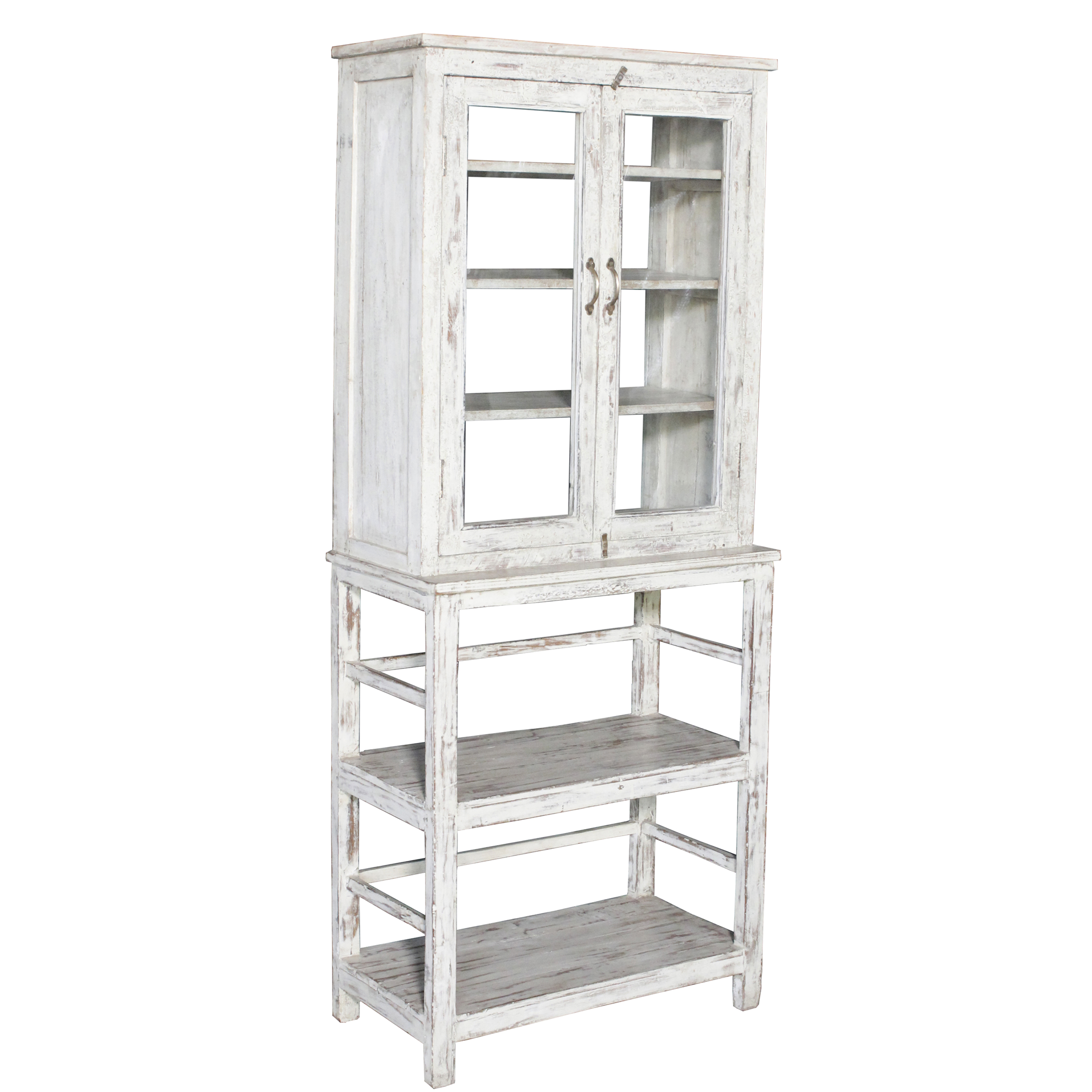 altes Regal mit Aufsatz