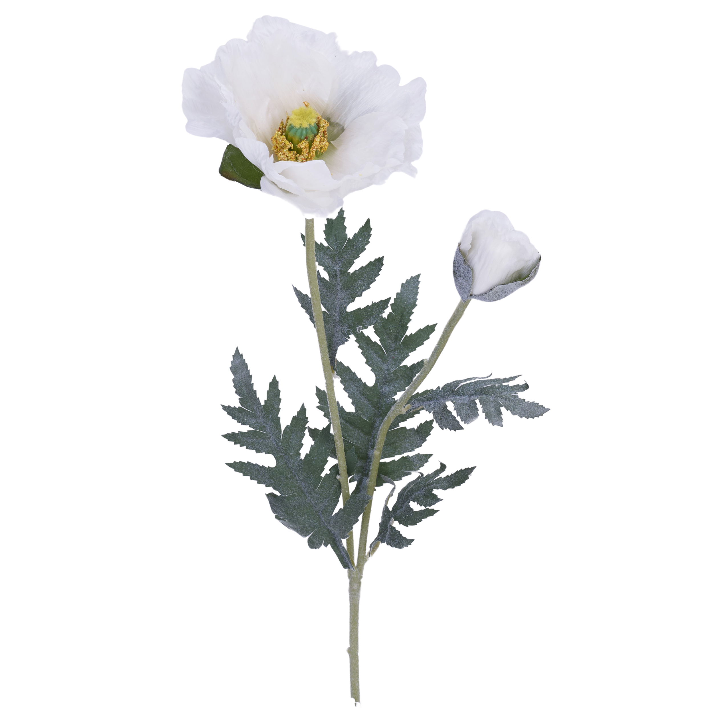 Kunstblume Mohnblume