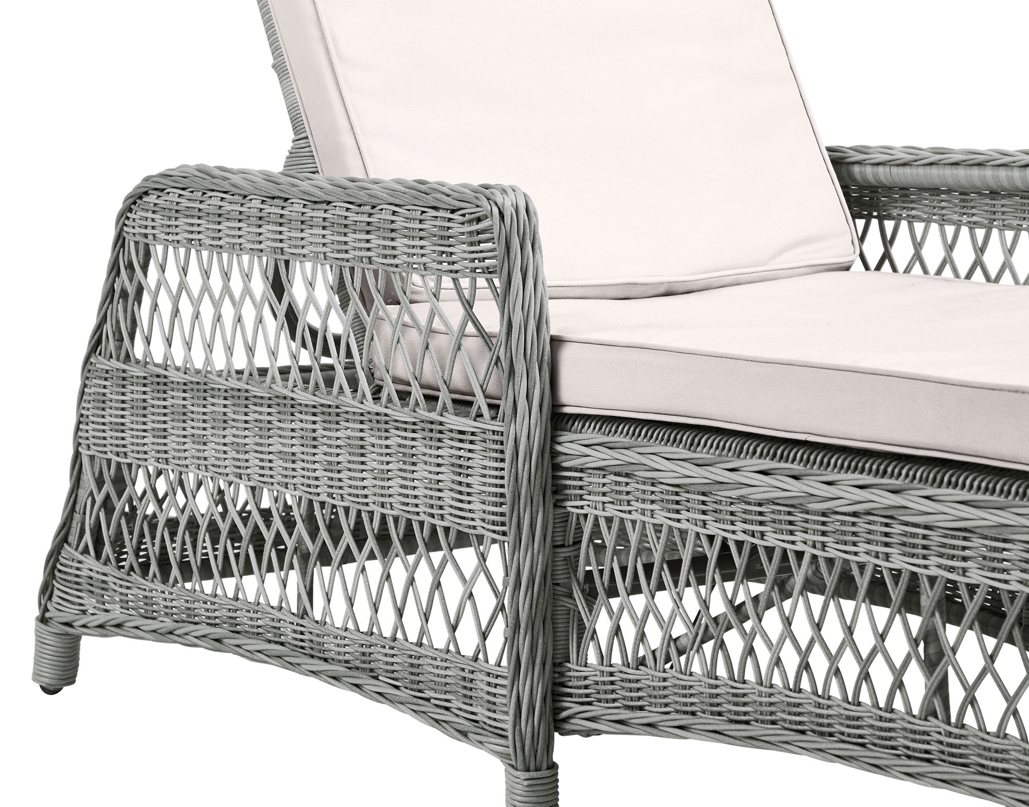 Relaxliege mit Auflage Sylt