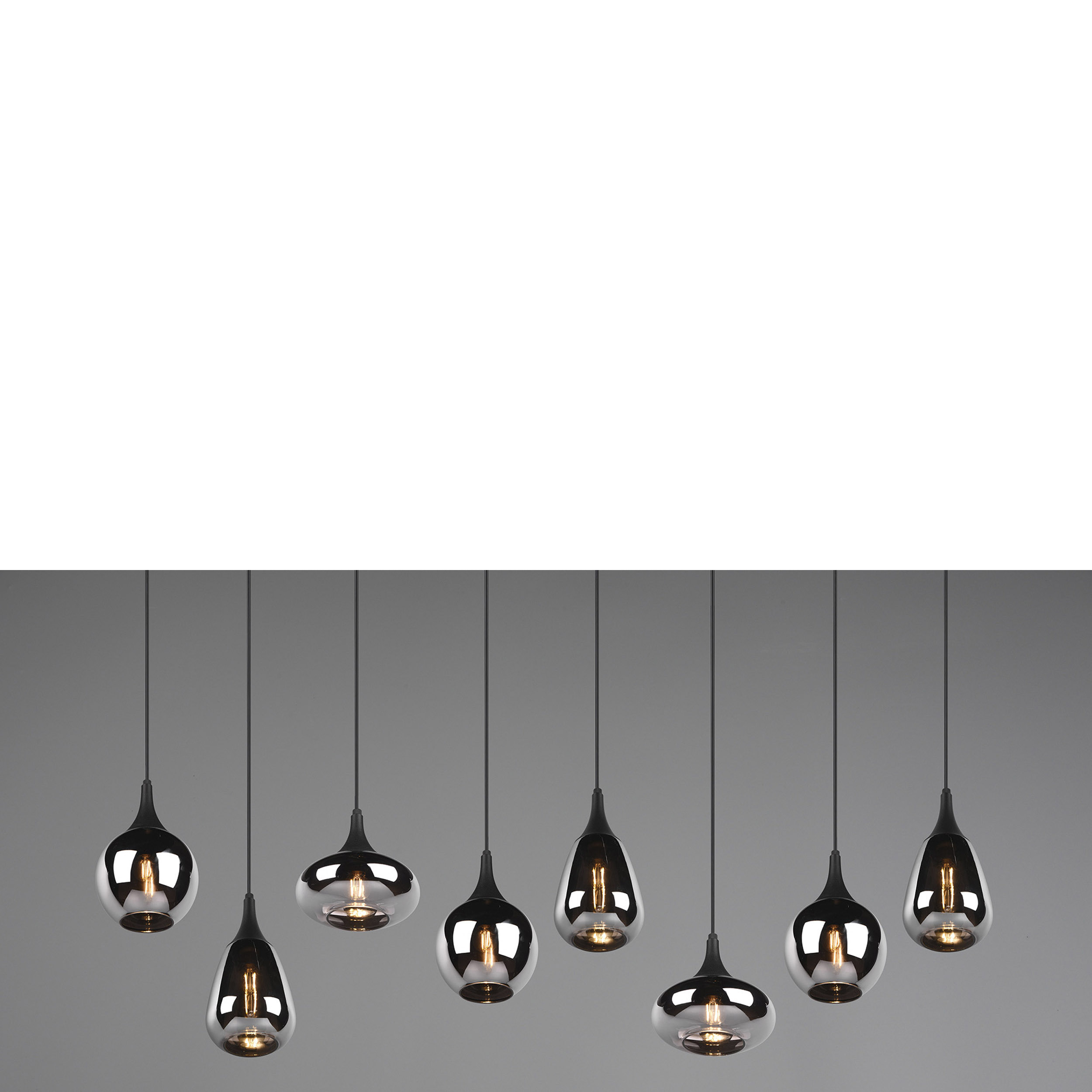 Pendelleuchte  8-flg. Lona