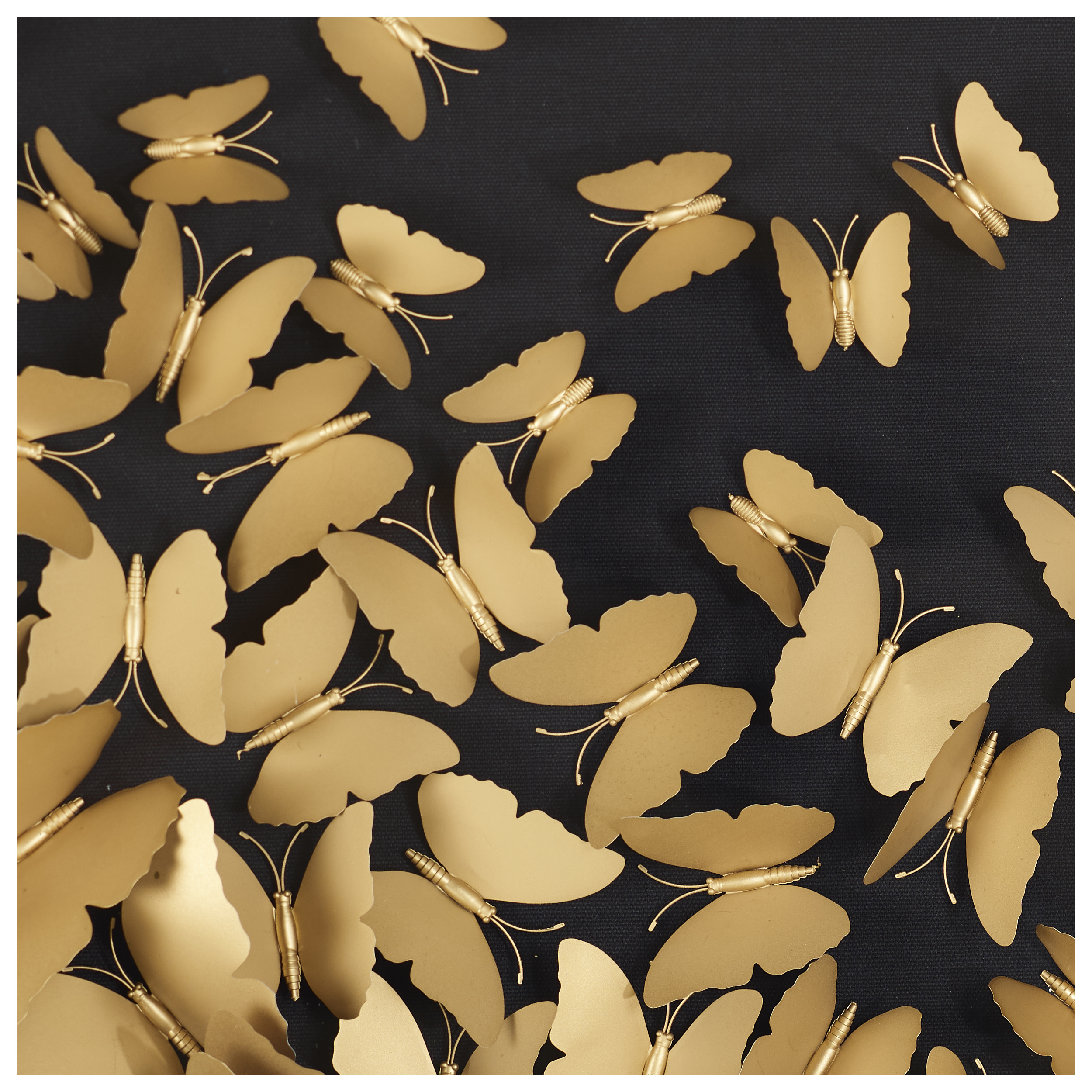 Collage Golden Butterfly