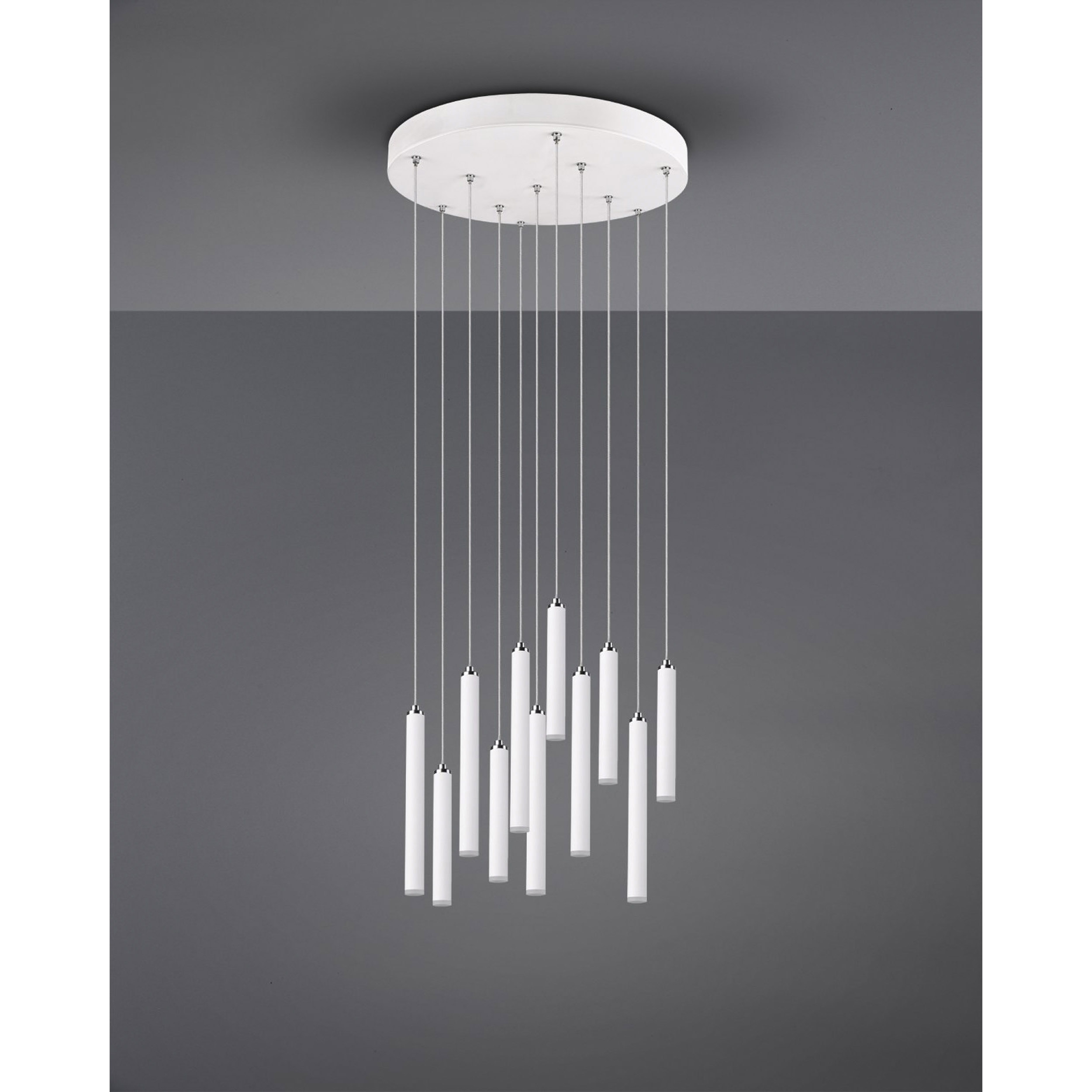 LED-Pendelleuchte  11-flg. Tubolato III