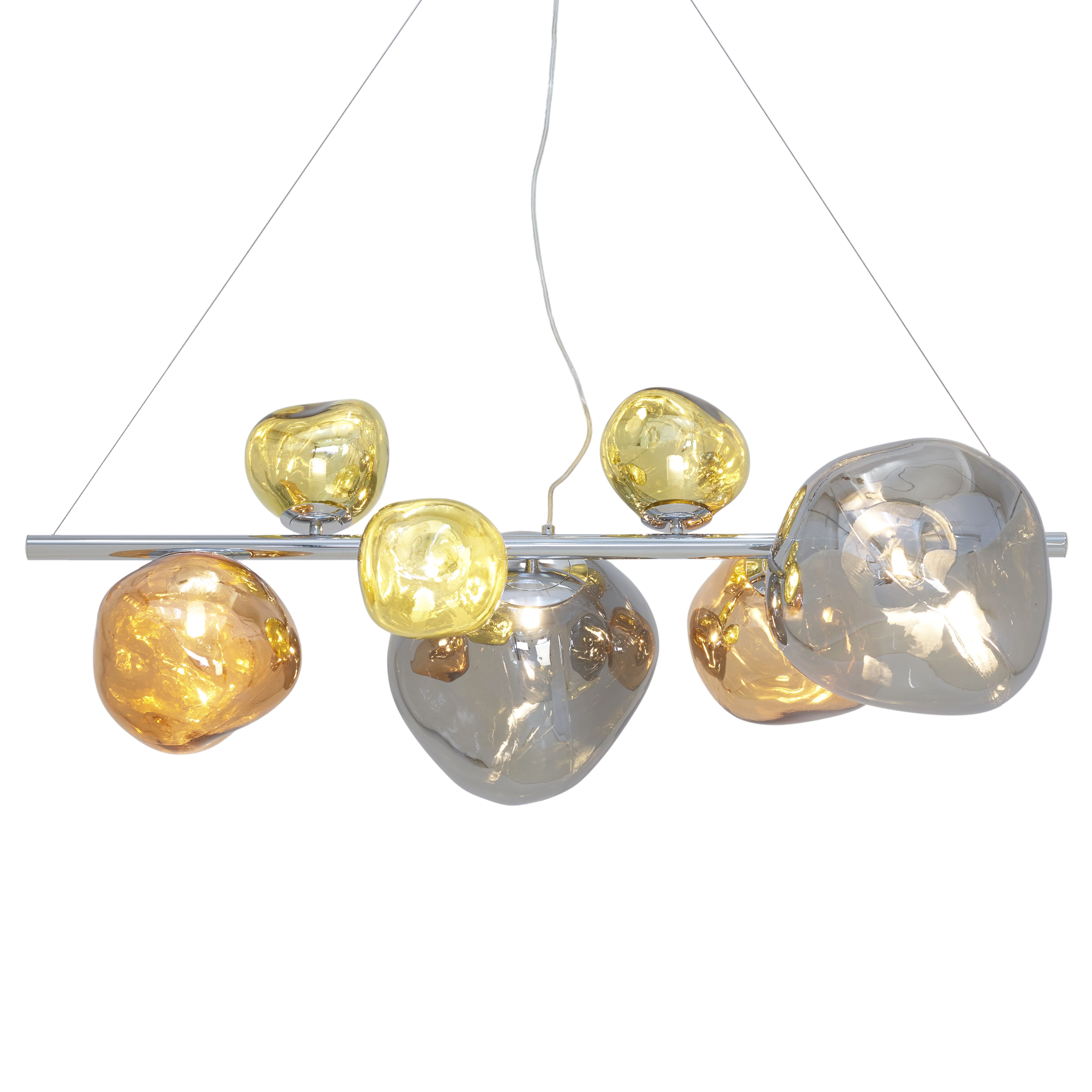 Hängeleuchte 7-flammig Brilliant Stone