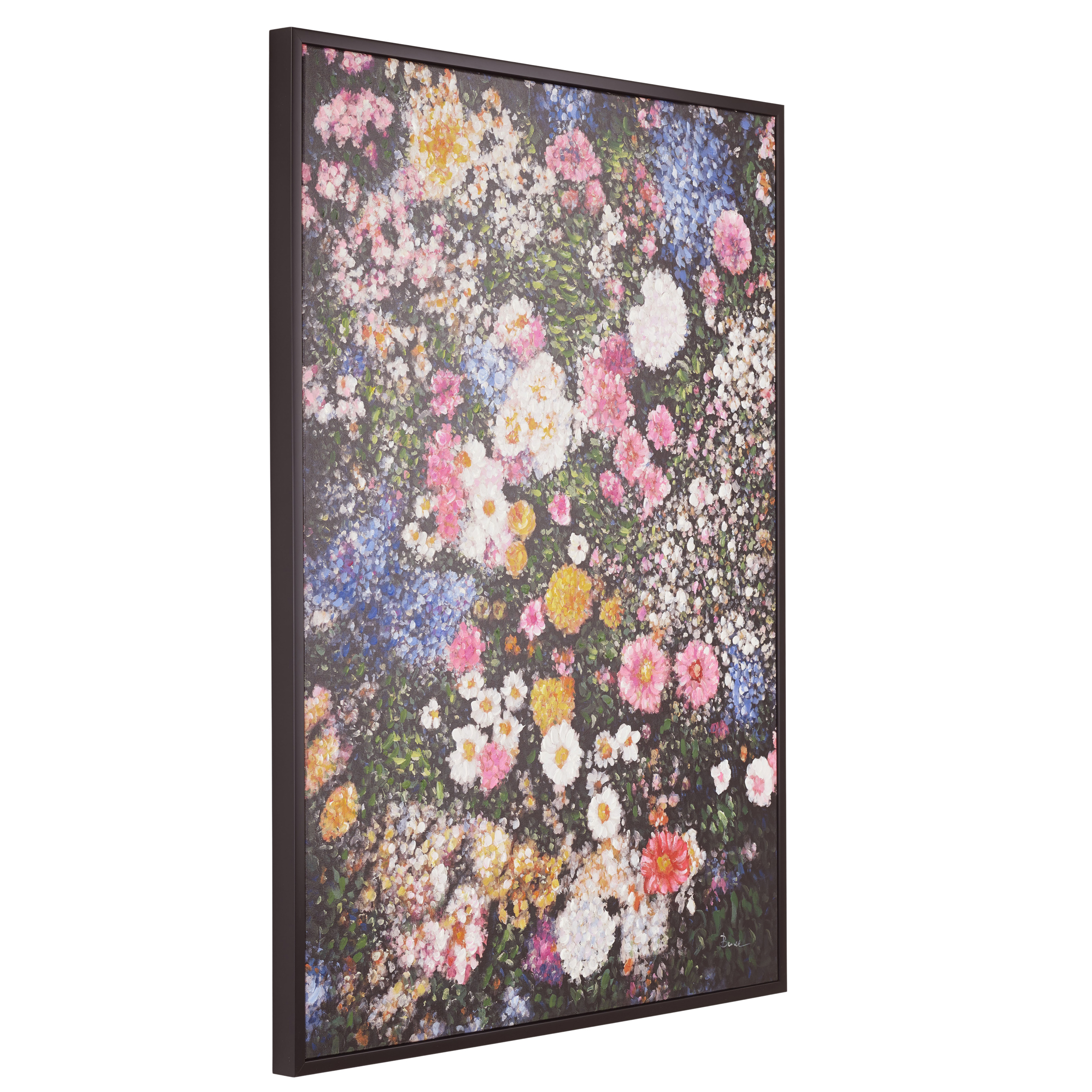 Bild handgemalt Blumenmeer