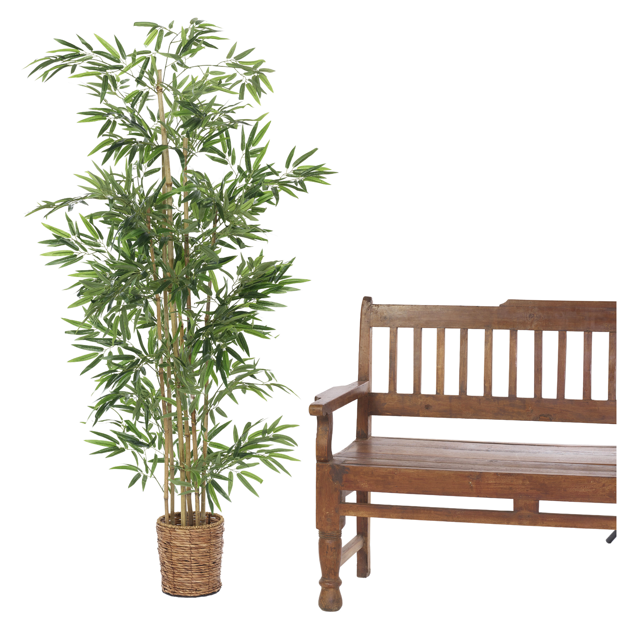 Kunstpflanze Bambusbaum