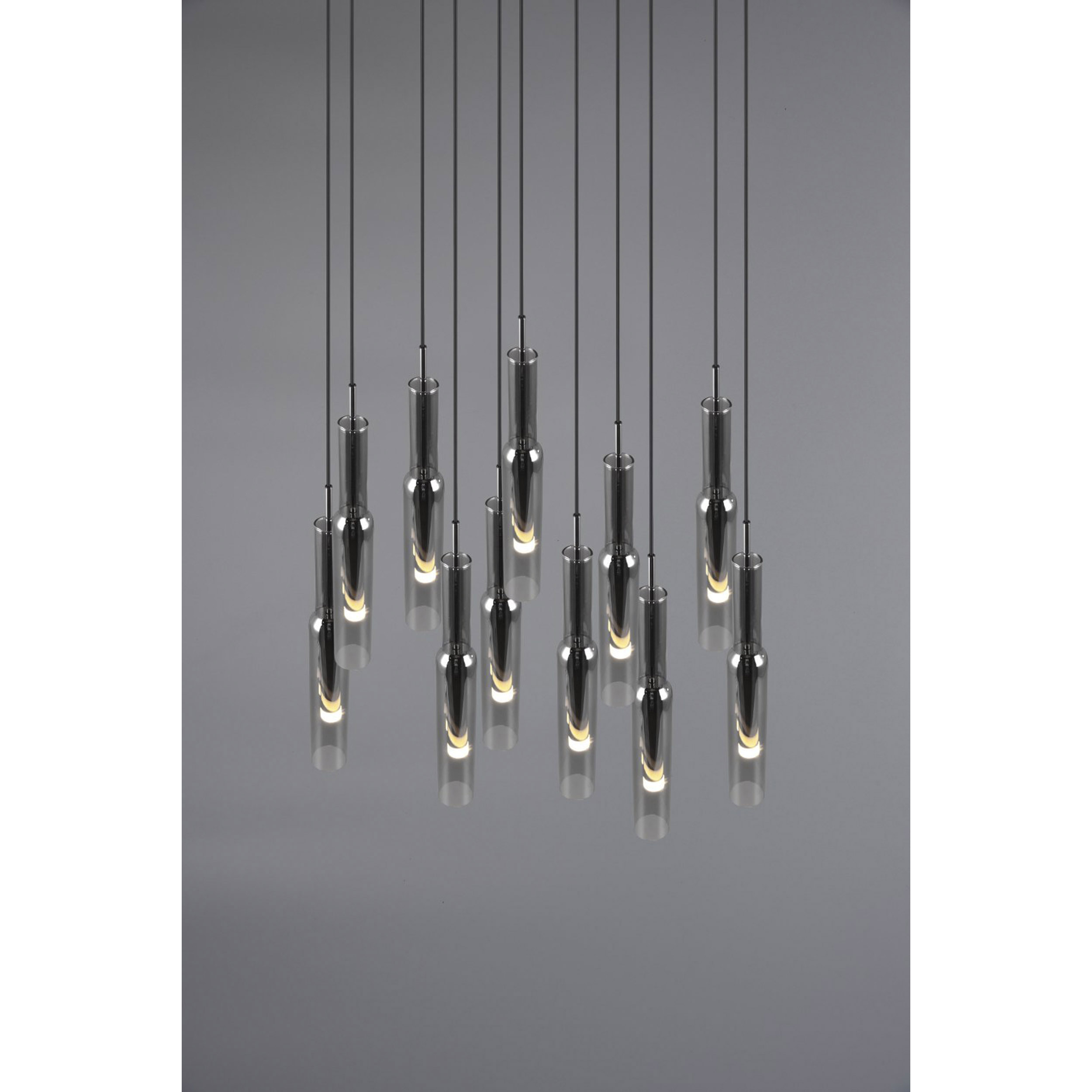 LED-Pendelleuchte  11-flg. Tubolato II