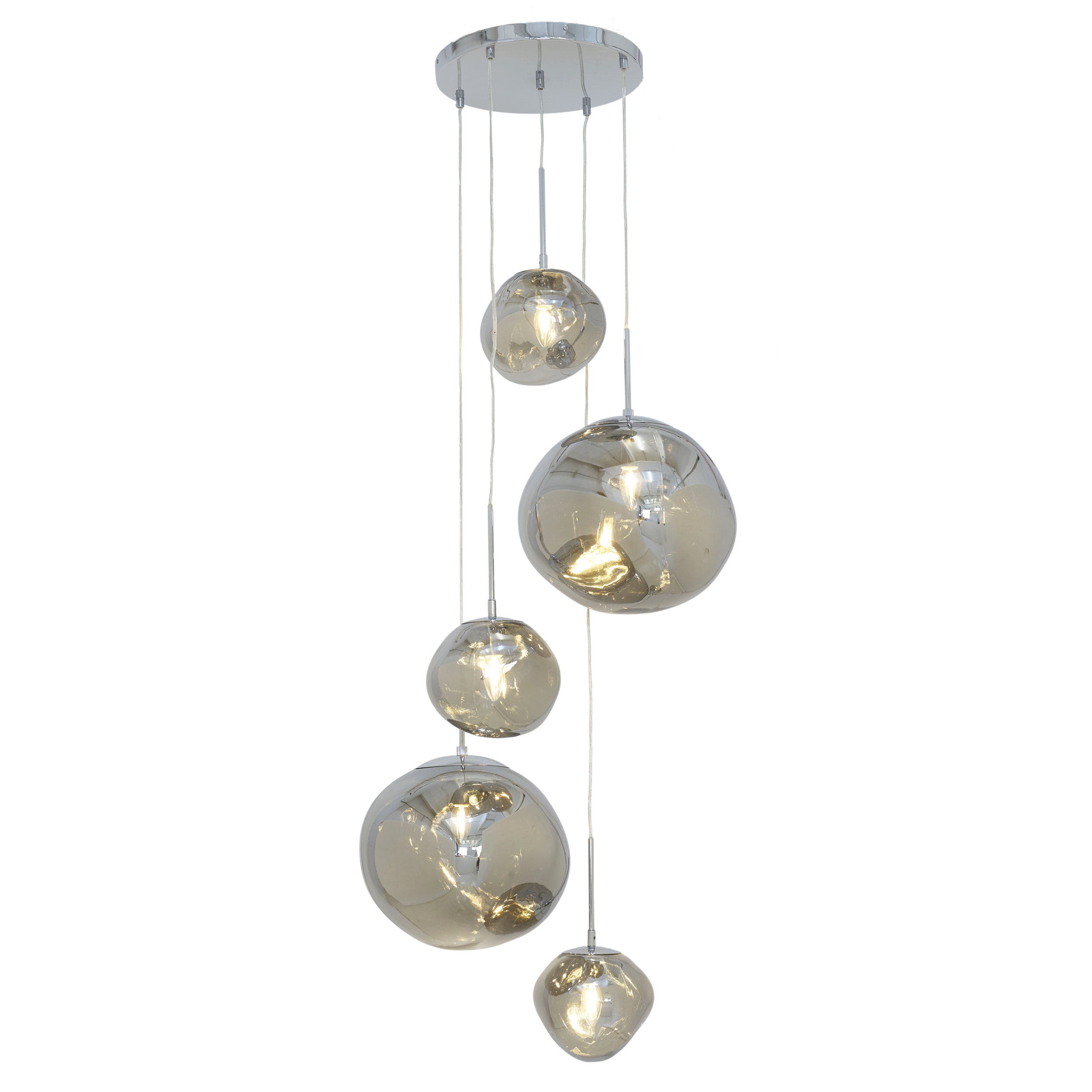 Hängeleuchte 5-flammig Brilliant Stone