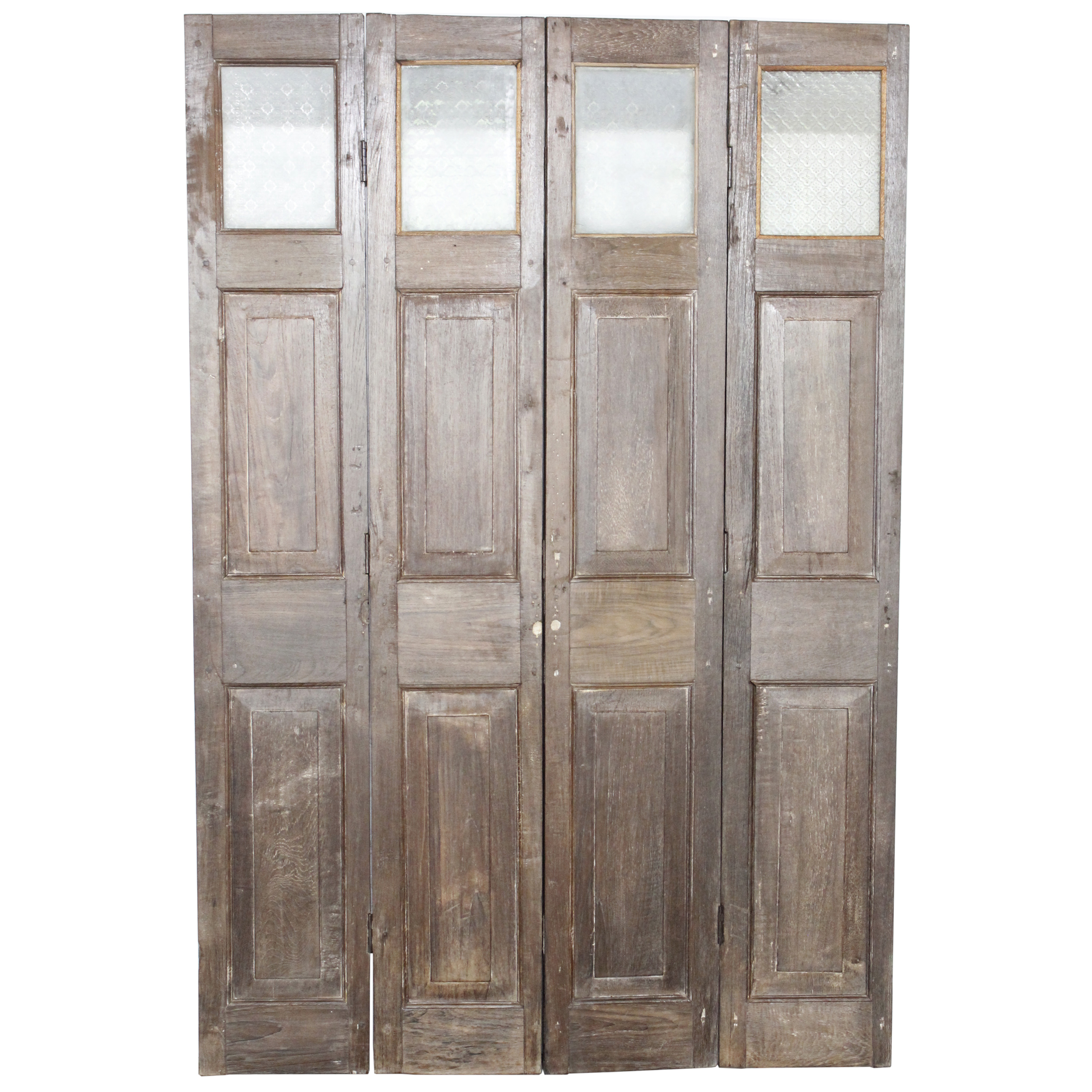 alter Paravent 4-teilig