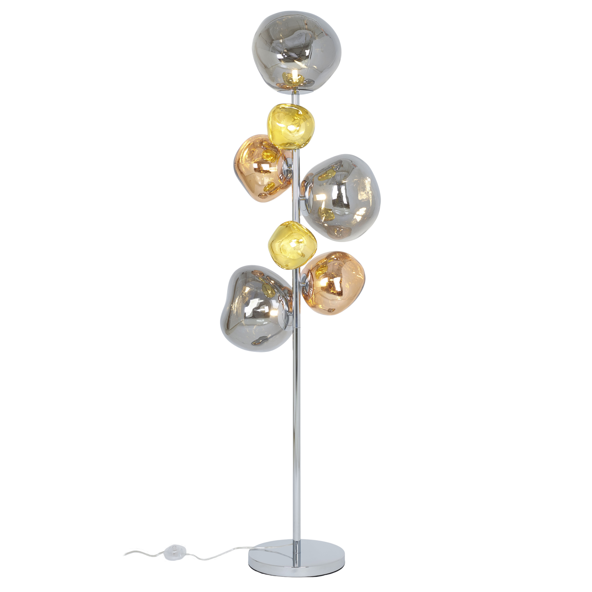 Stehleuchte 7-flammig Brilliant Stone