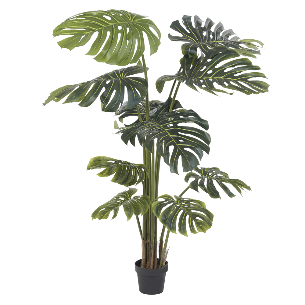 Kunstpflanze im Topf Philodendron Monstera