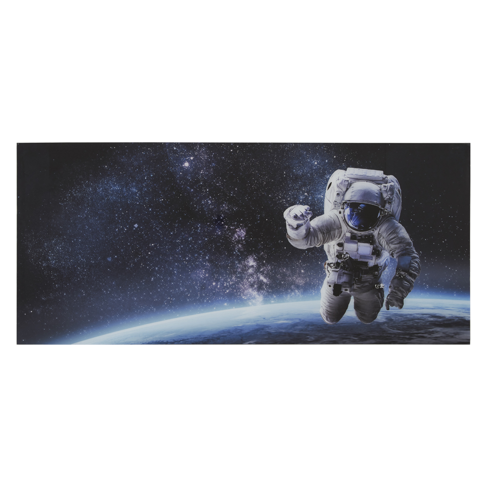 Glasbild Astronaut
