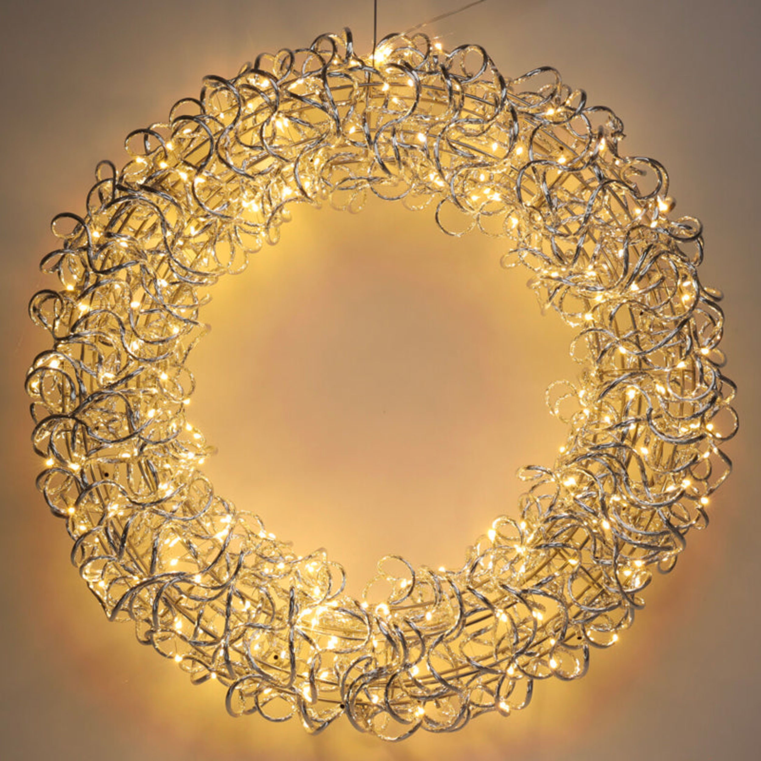 LED-Kranz Silverlight