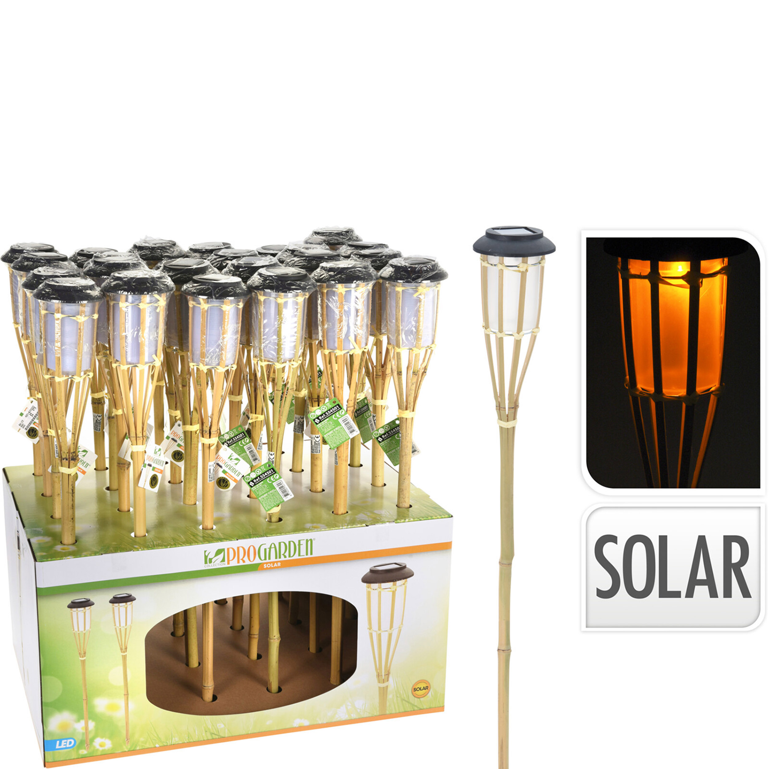 LED-Gartenlicht Solar