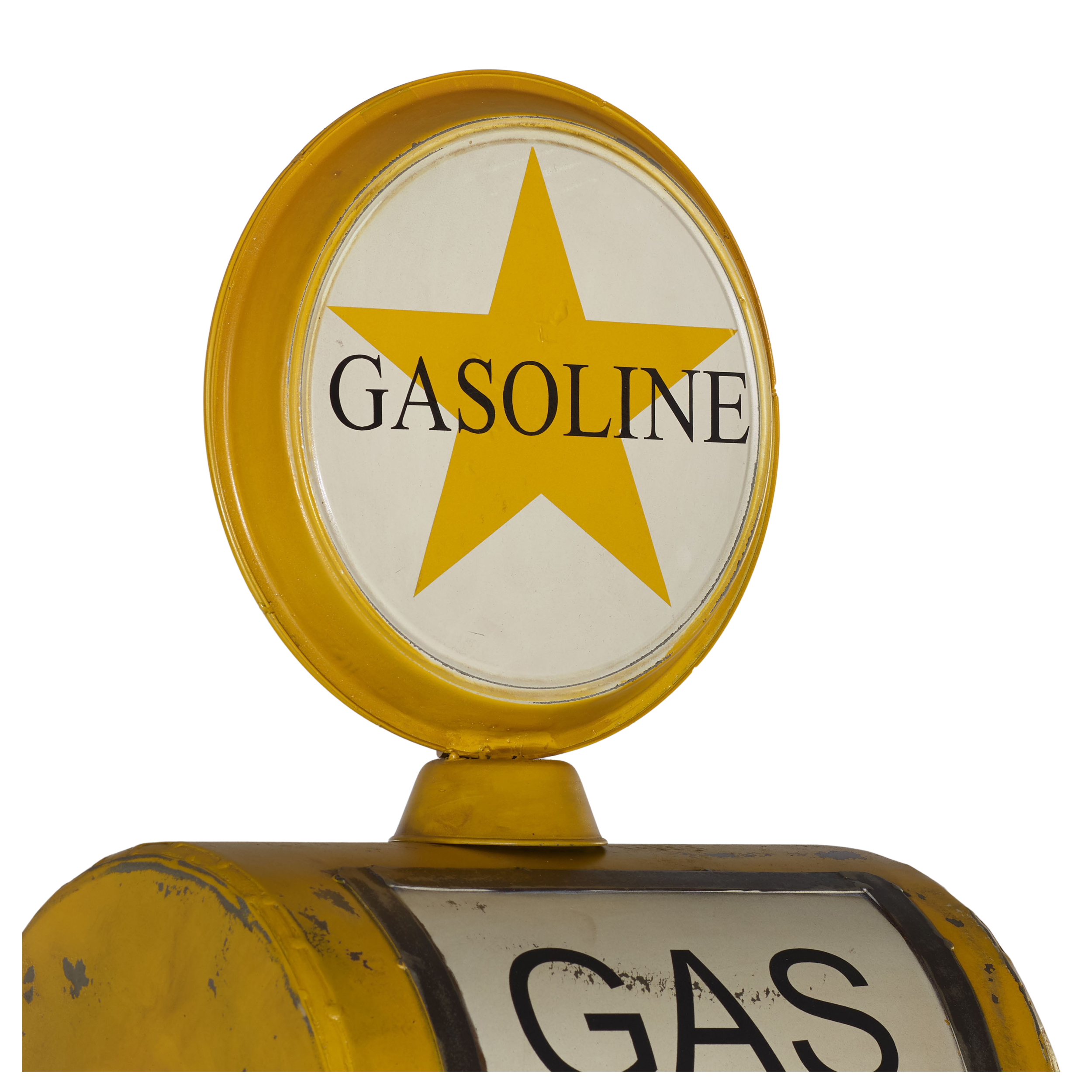 Barschrank Yellow Gas Pump