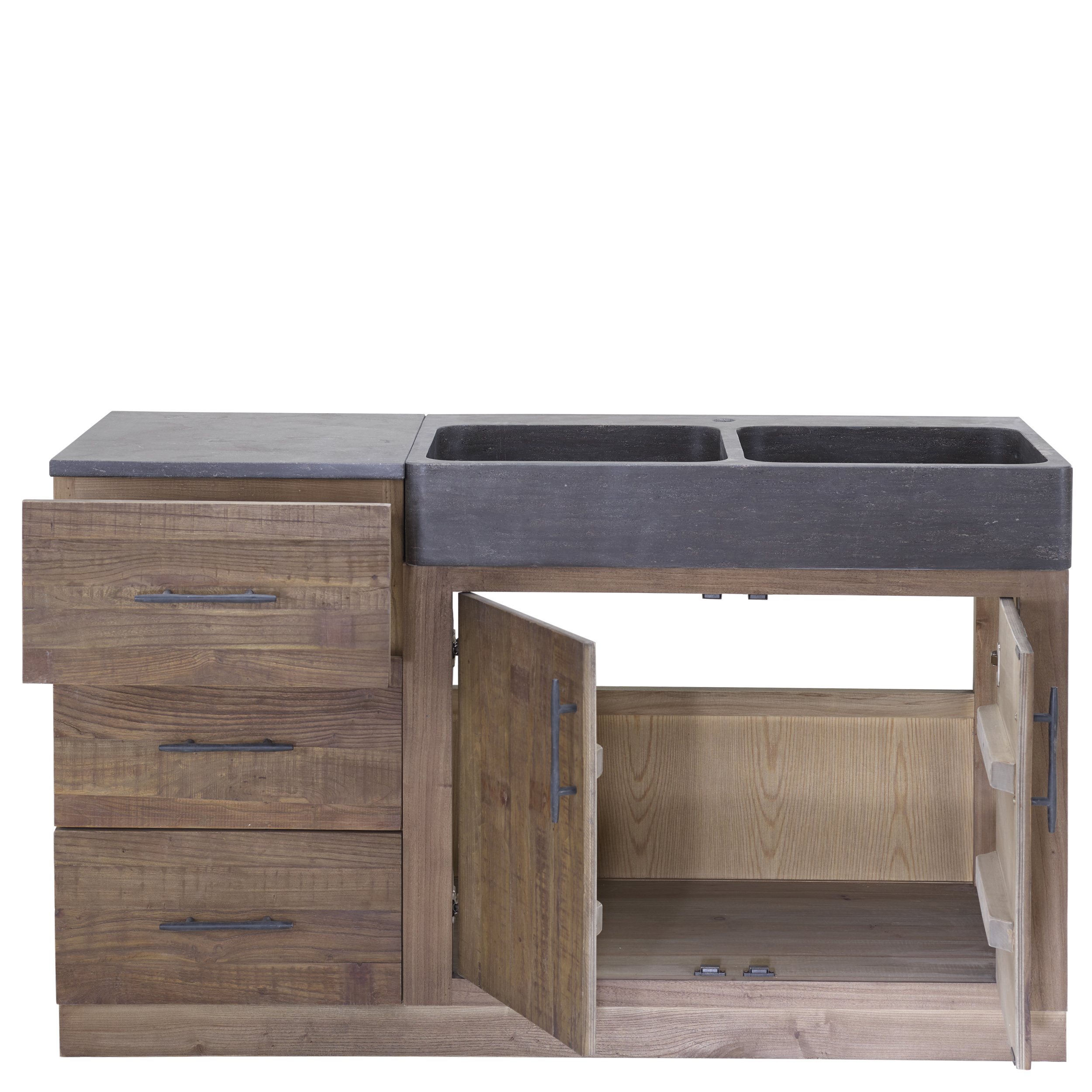 Waschbecken mit Unterschrank Languedoc