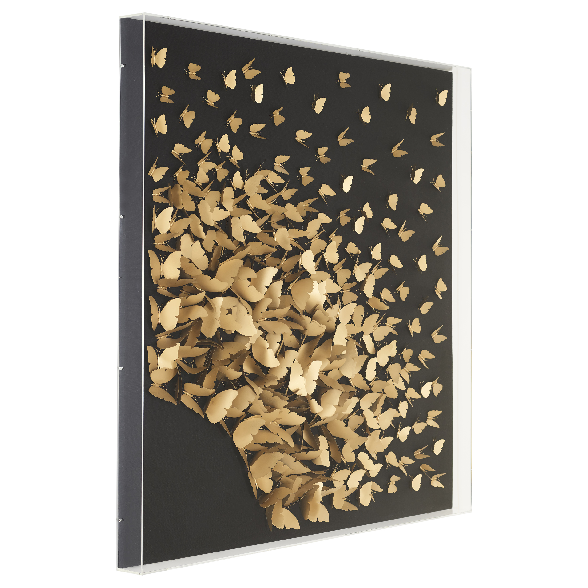 Collage Golden Butterfly