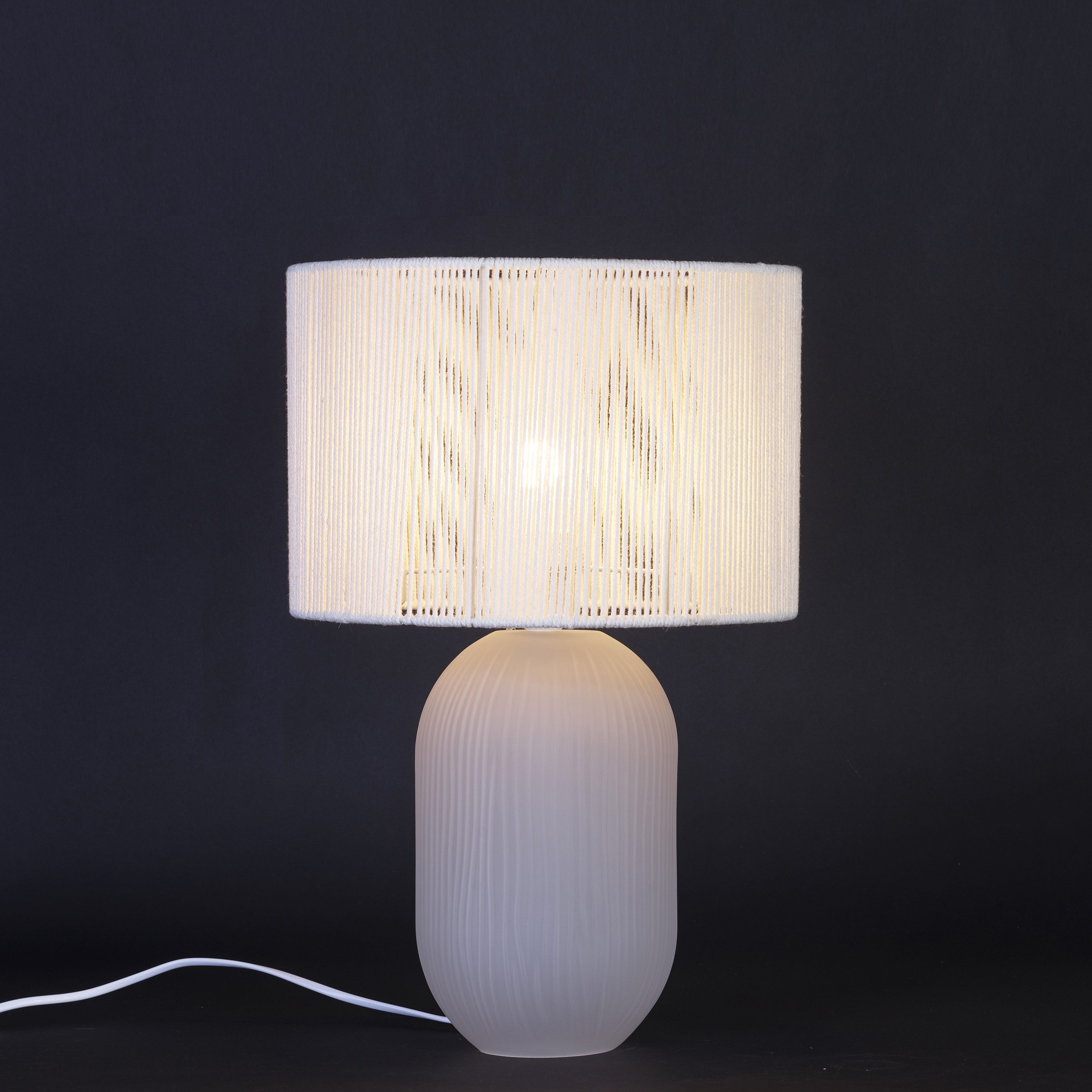 Tischleuchte 1-flg. Verre