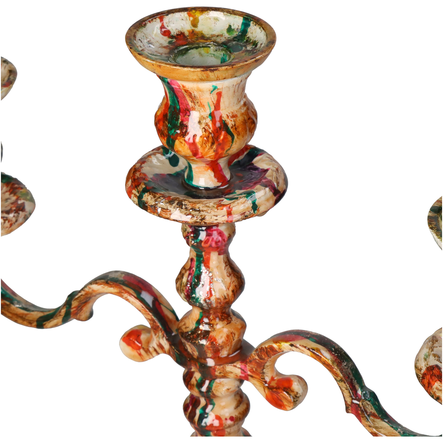 Kerzenleuchter  3-flg. Colorato III