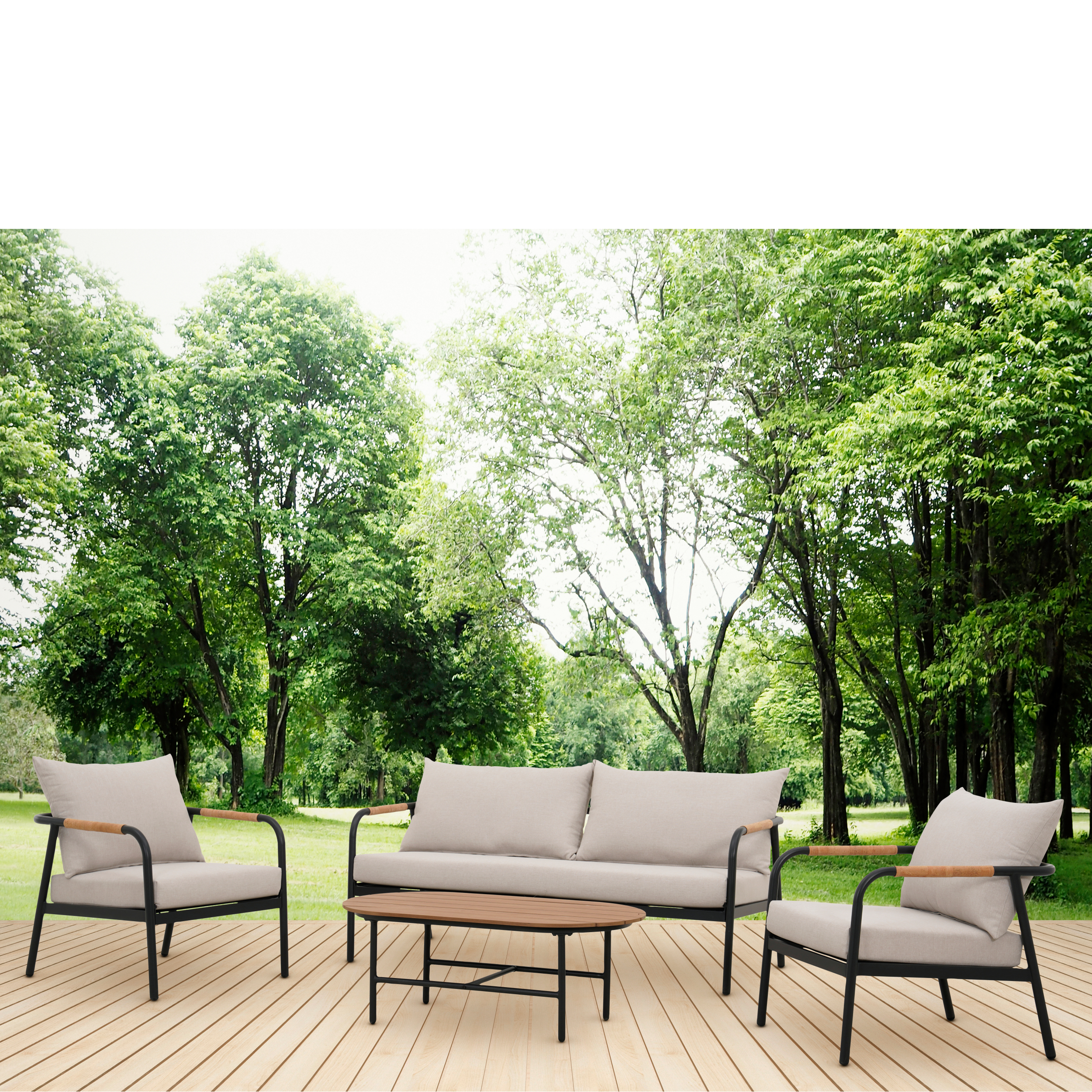 Gartenset  4-tlg. Hooge