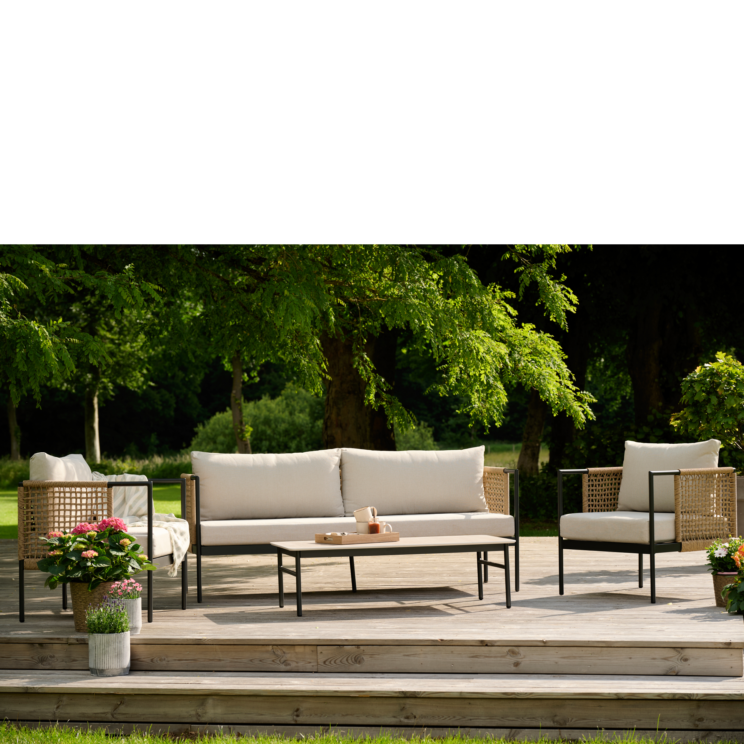 Gartenset  4-tlg. Amrum